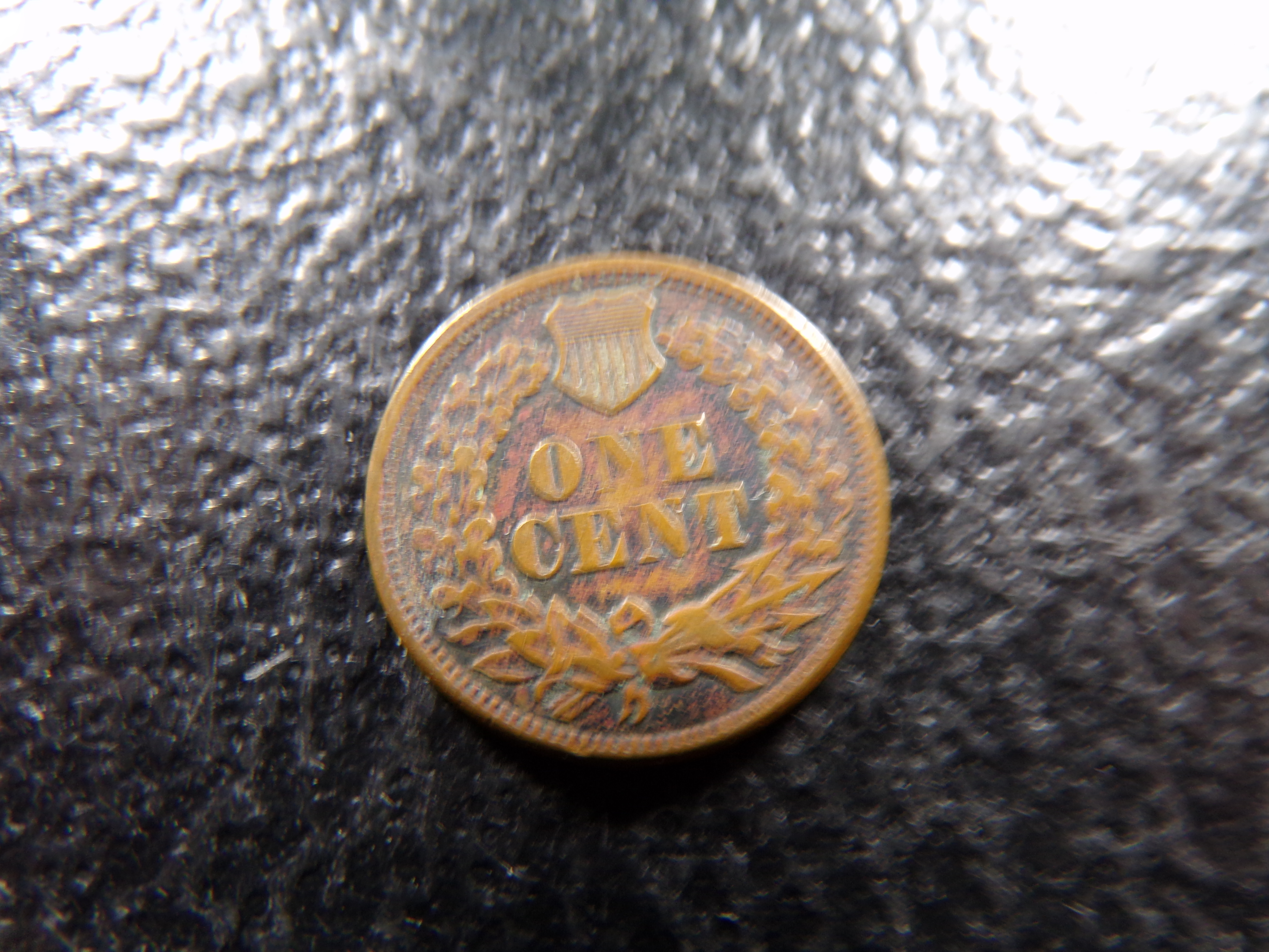 1865 RARE DATE INDIAN HEAD CENT