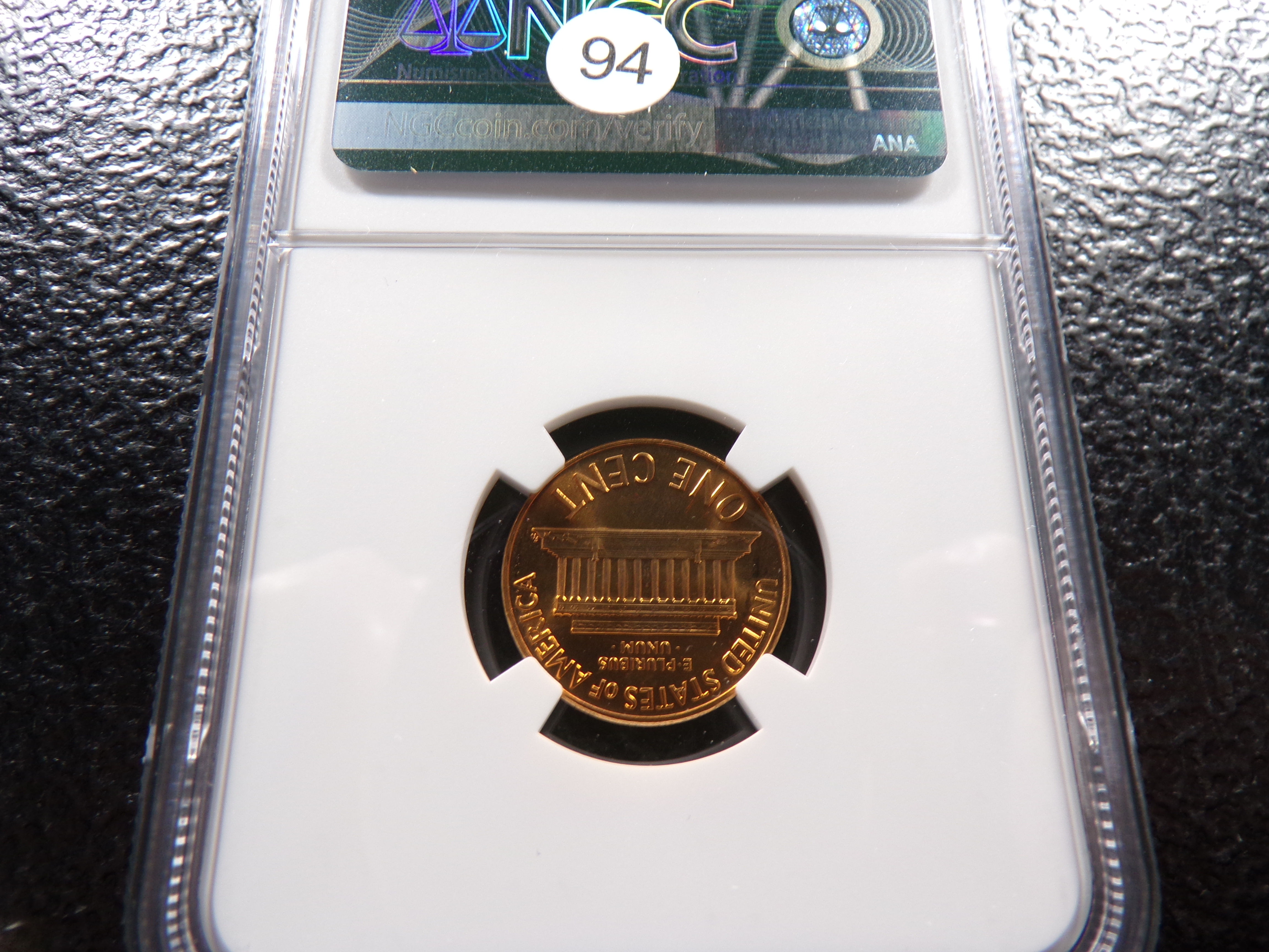 1966 SMS NGC MS67RD LINCOLN CENT