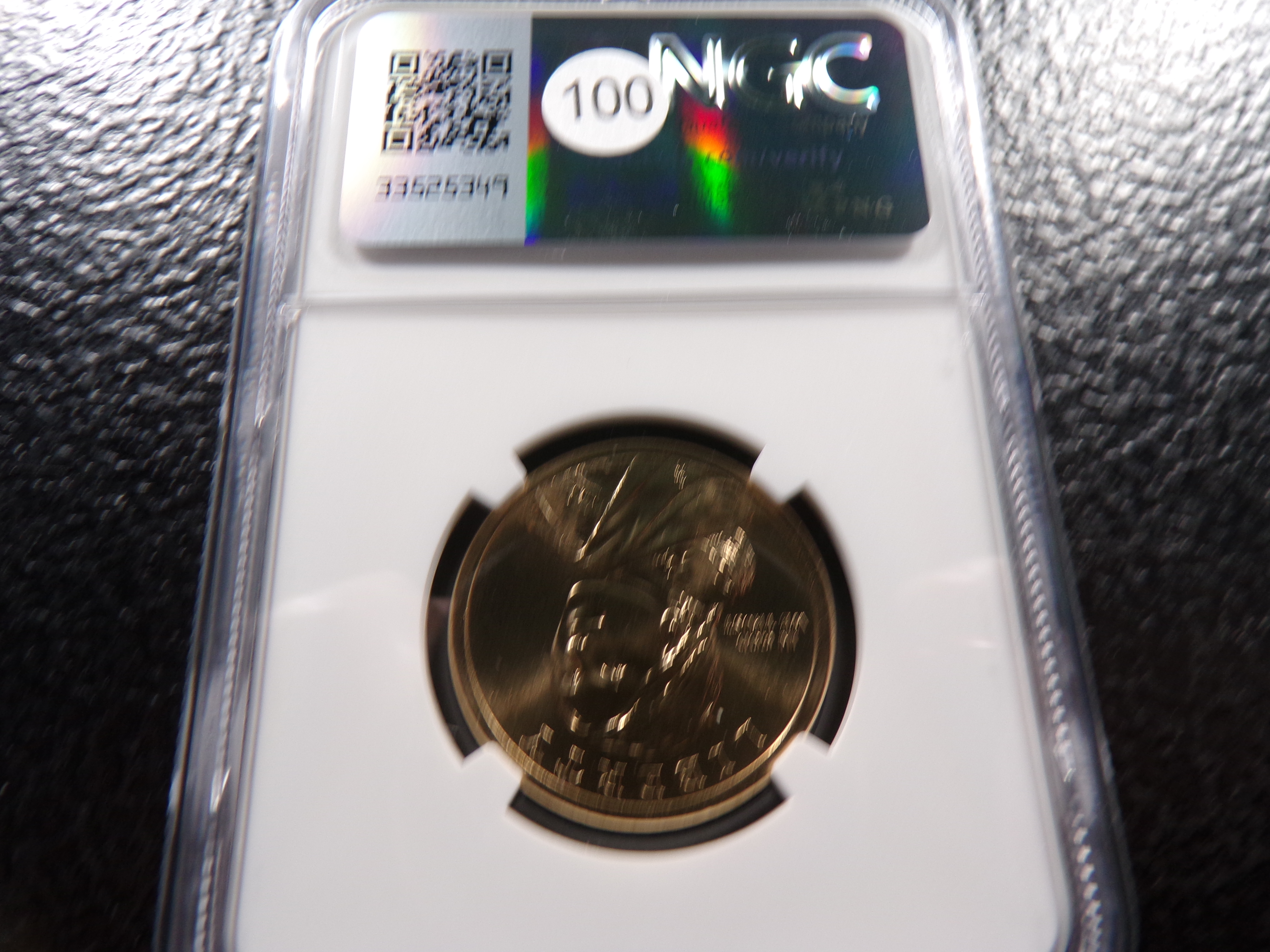 2022-D NGC MS67 ELY S PARKER SACAGAWEA DOLLAR
