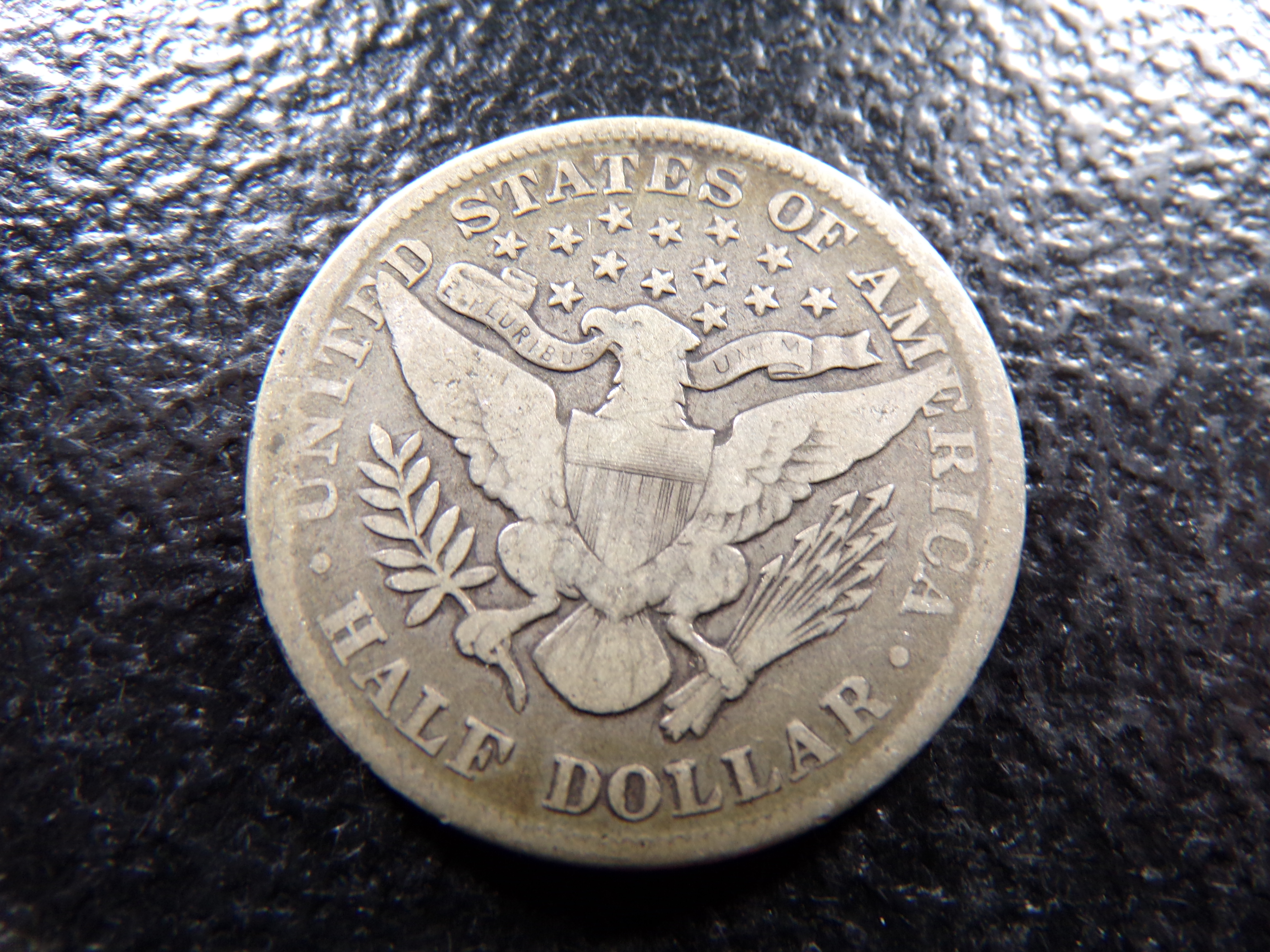 1893 BARBER SILVER HALF DOLLAR