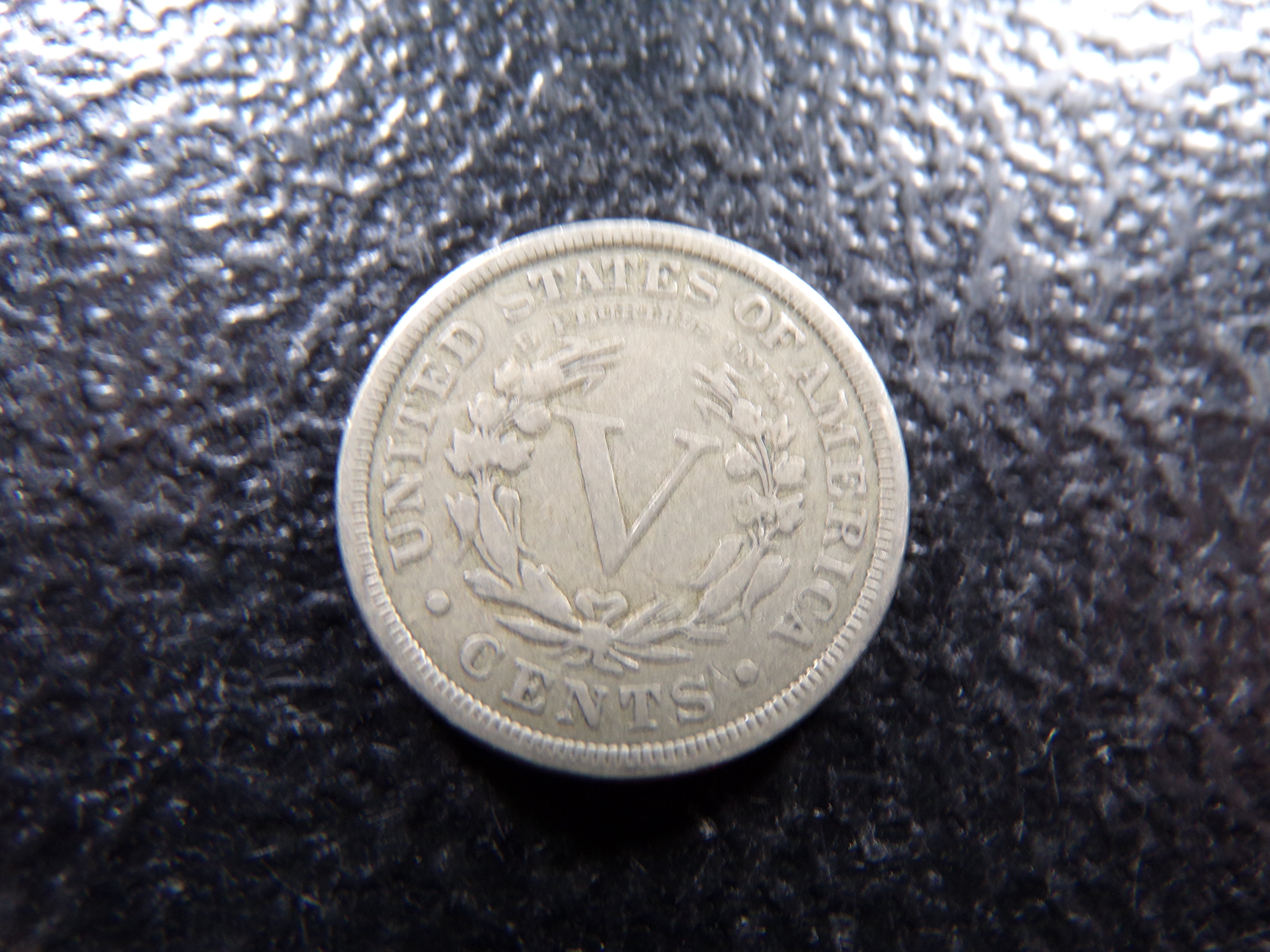 1883 WITH CENTS LIBERTY HEAD V NICKEL