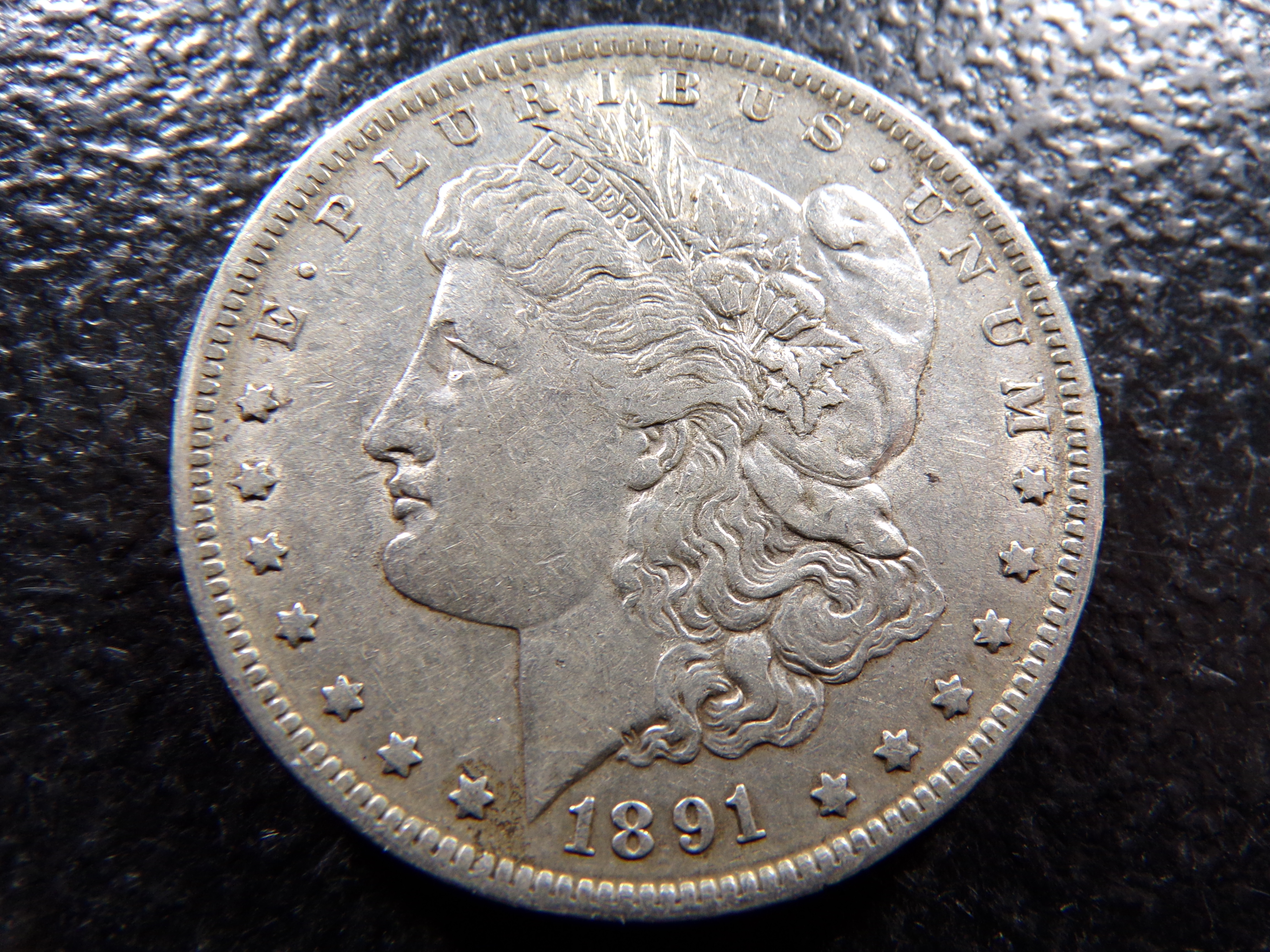 1891-O MORGAN SILVER DOLLAR