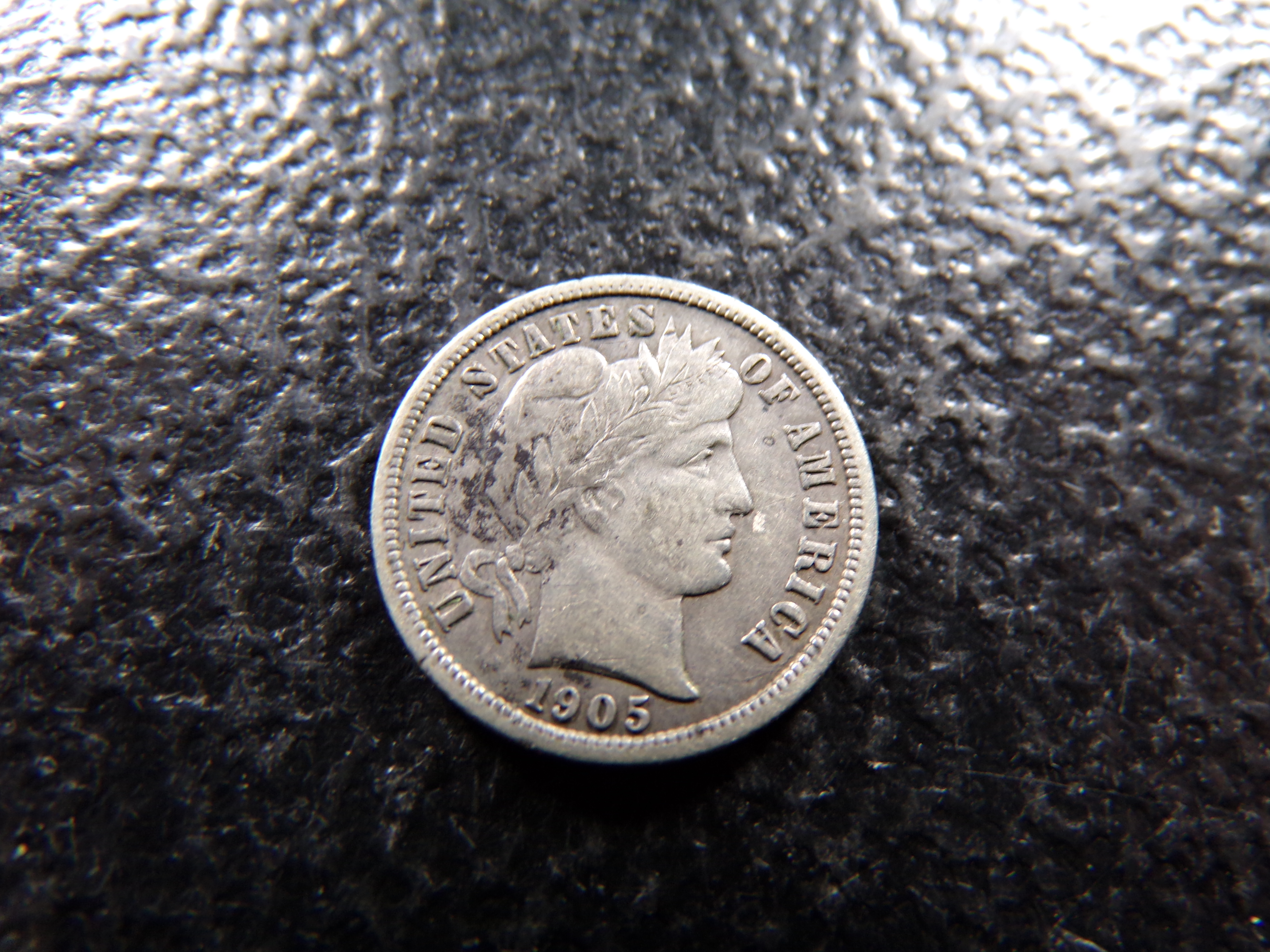 1905-S BARBER SILVER DIME