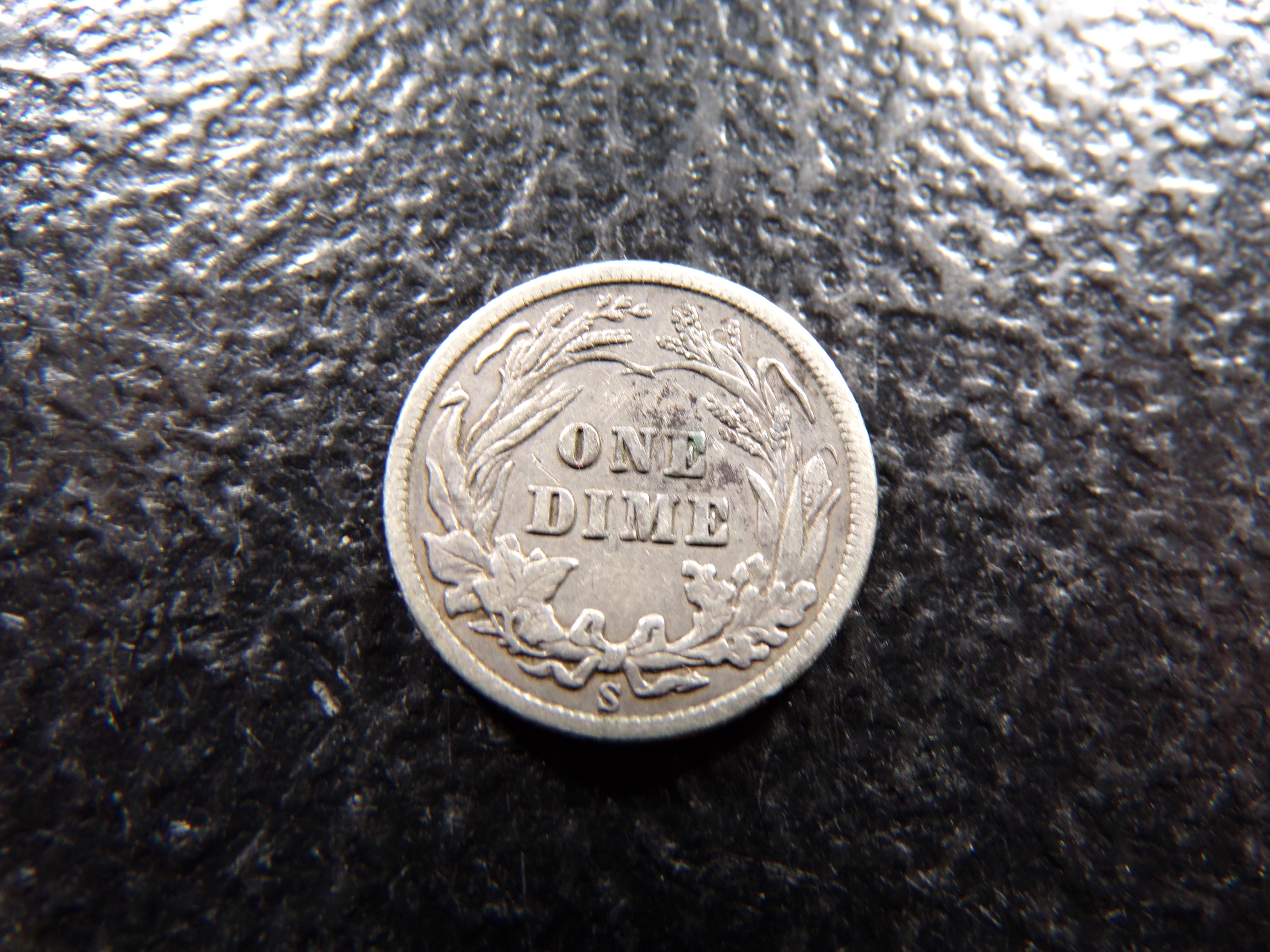 1905-S BARBER SILVER DIME