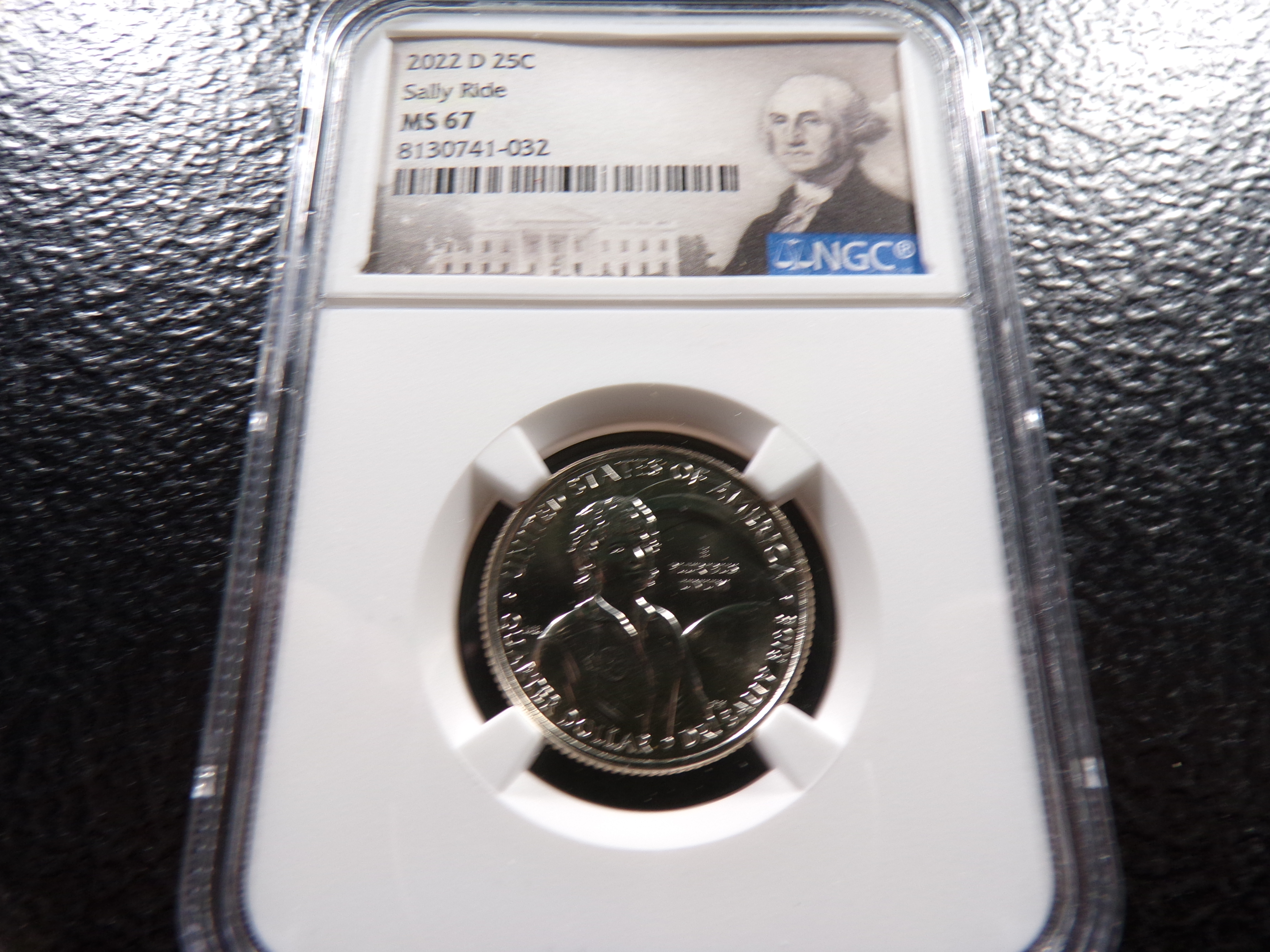 2022-D NGC MS67 SALLY RIDE QUARTER