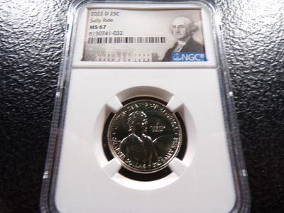 2022-D NGC MS67 SALLY RIDE QUARTER. CLICK THE LINK FROM YOUR INVOICE TO PAY... INVOICES ARE 