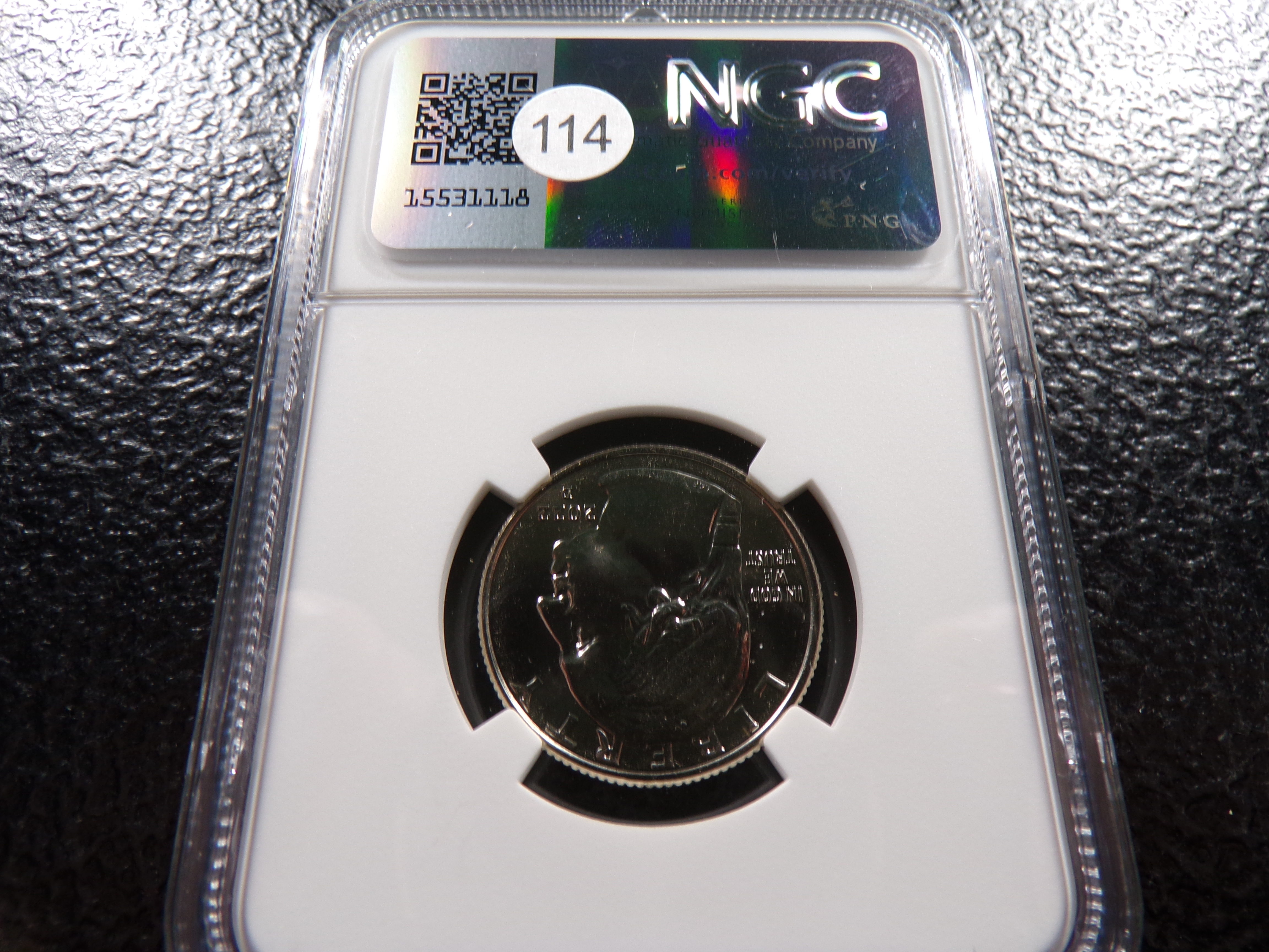 2022-D NGC MS67 SALLY RIDE QUARTER