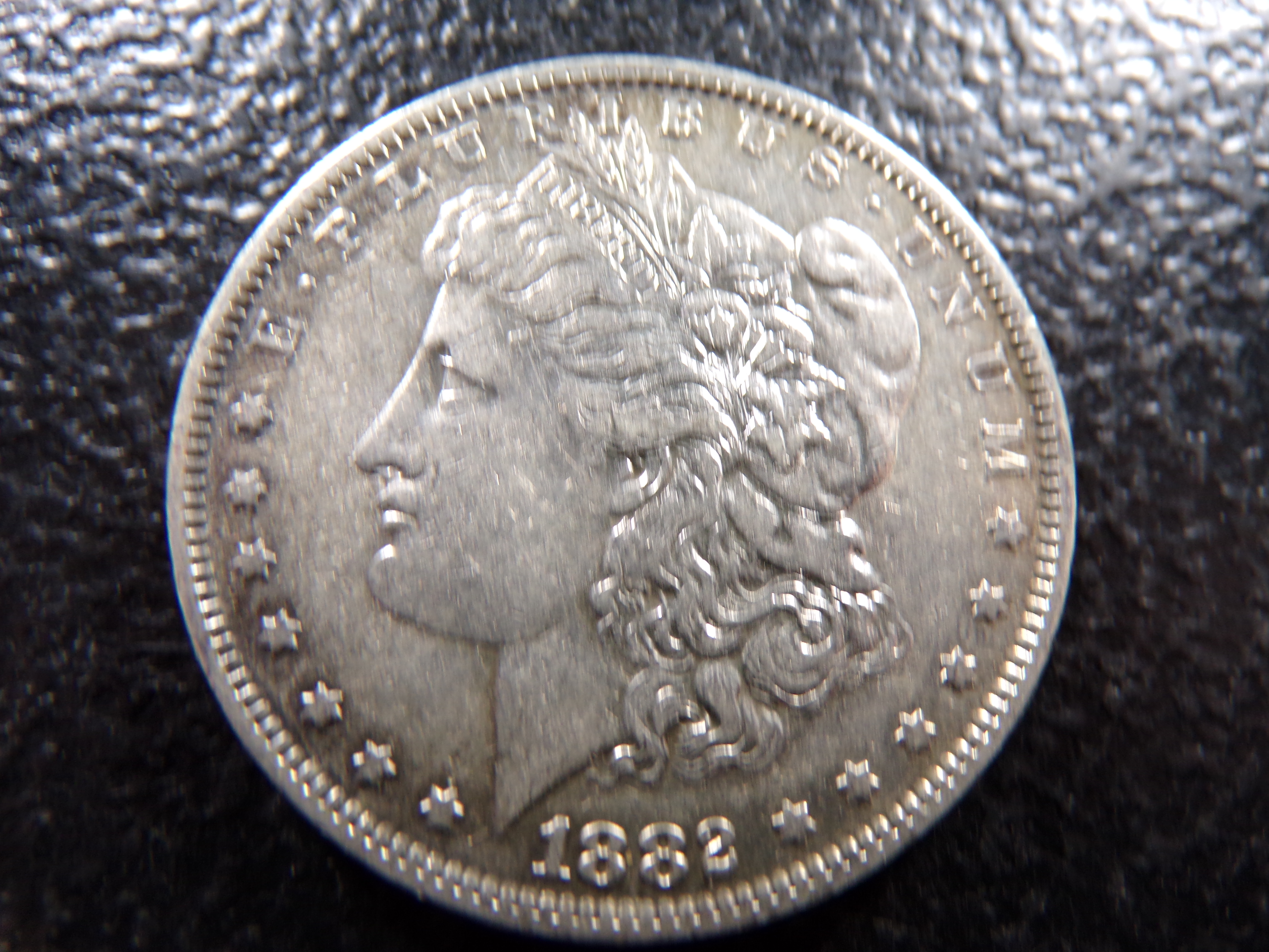 1882-O MORGAN SILVER DOLLAR