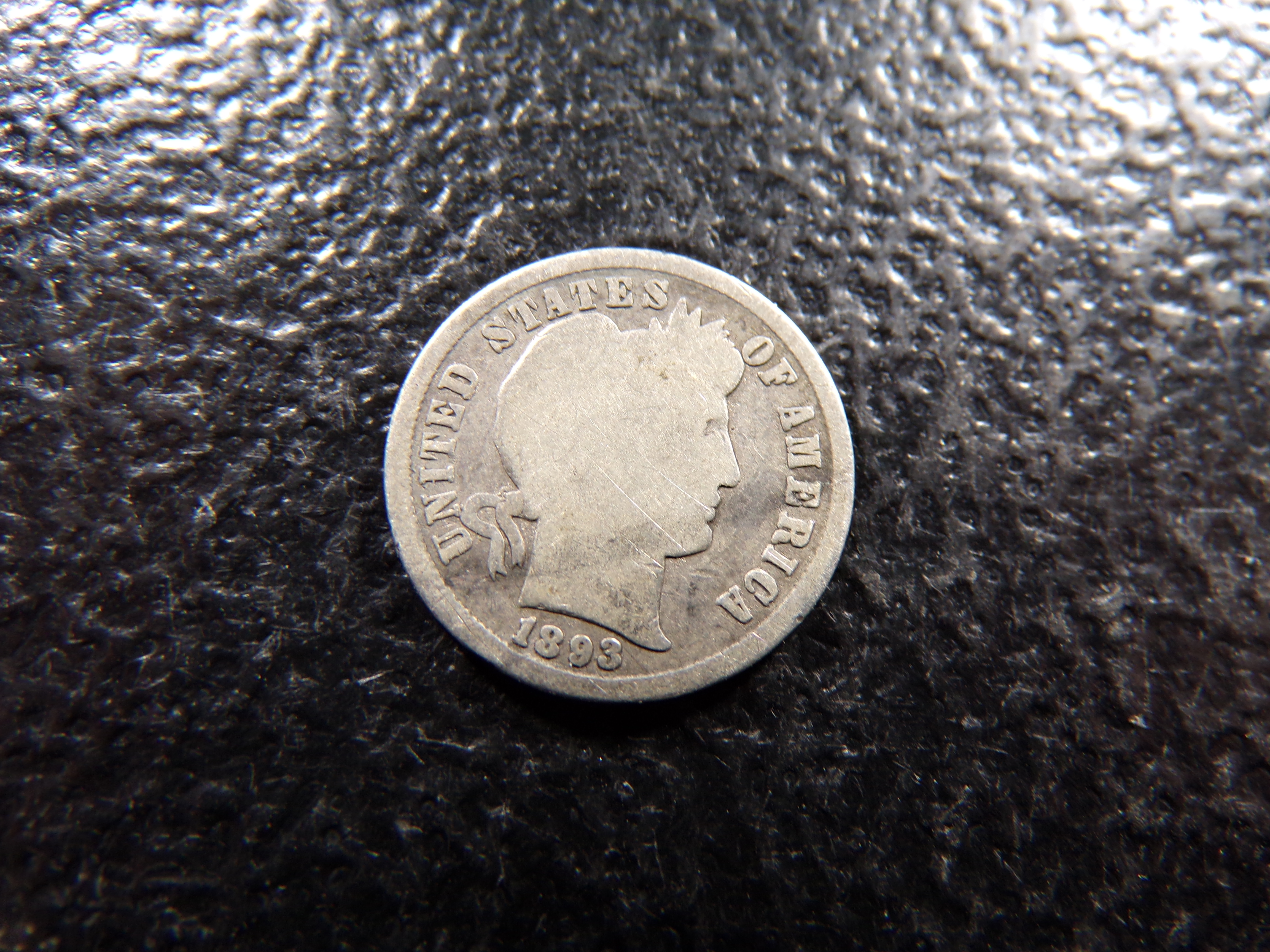 1893-S BARBER SILVER DIME