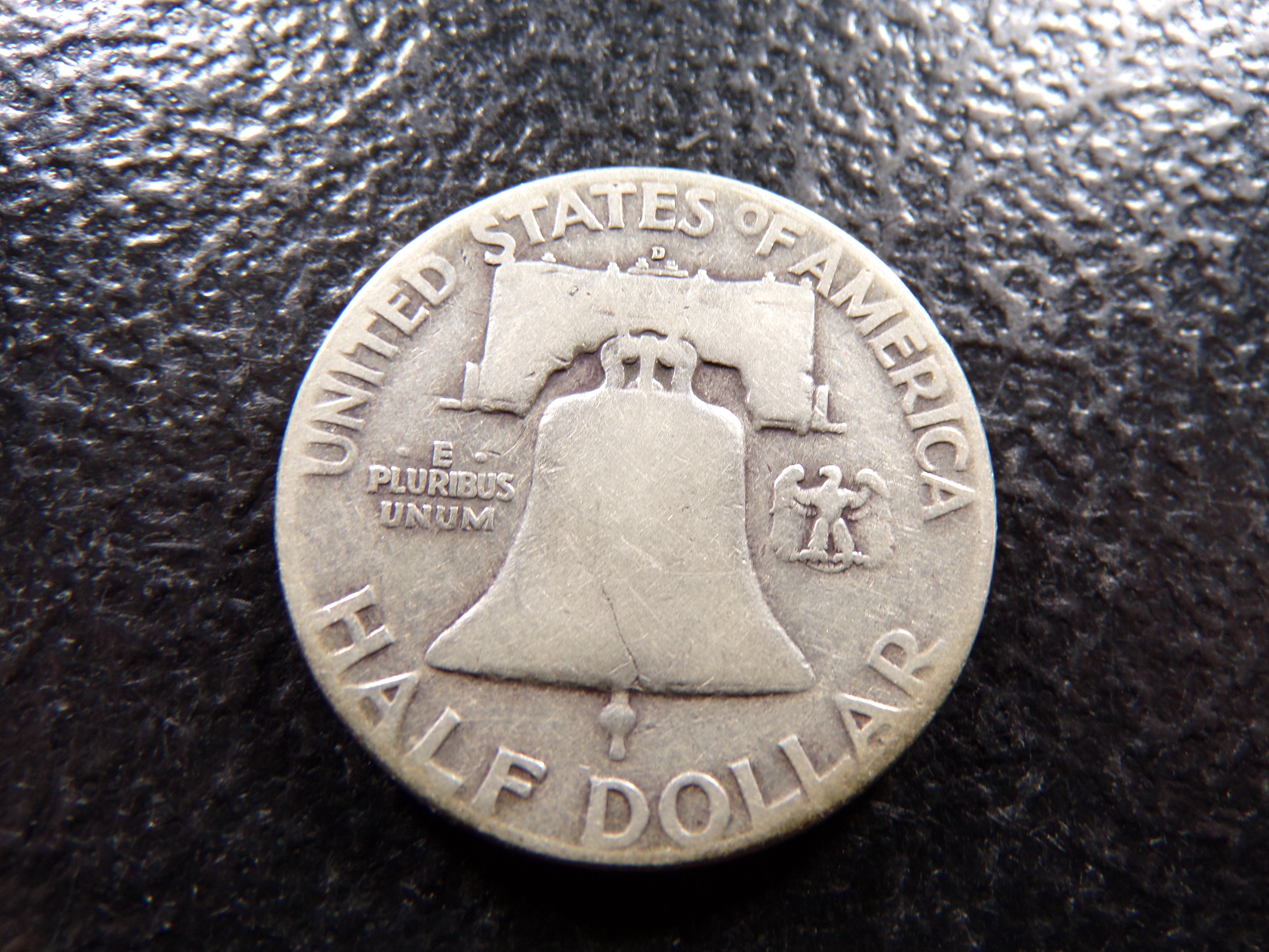 1948-D FRANKLIN SILVER HALF DOLLAR