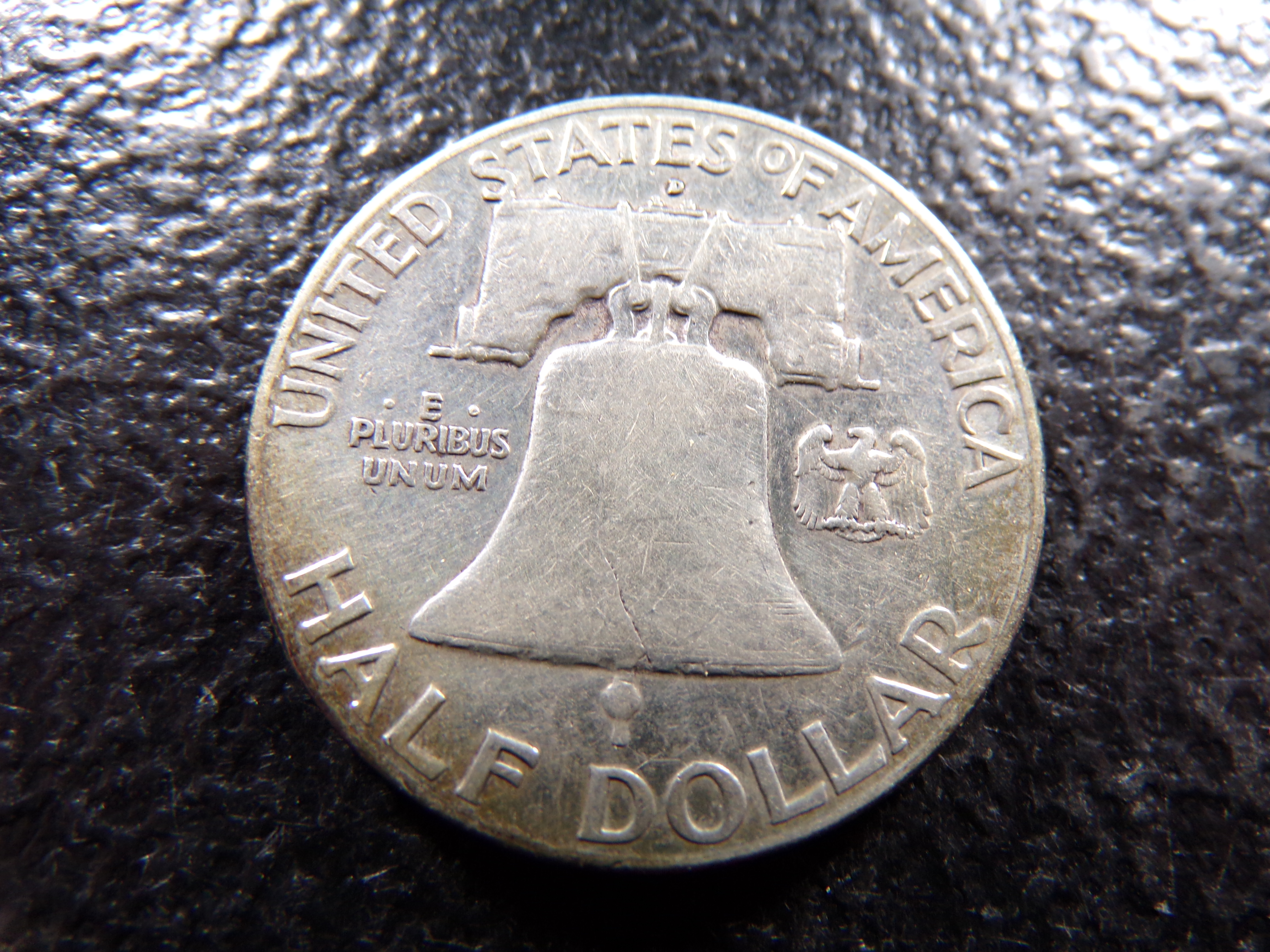 1949-D FRANKLIN SILVER HALF DOLLAR