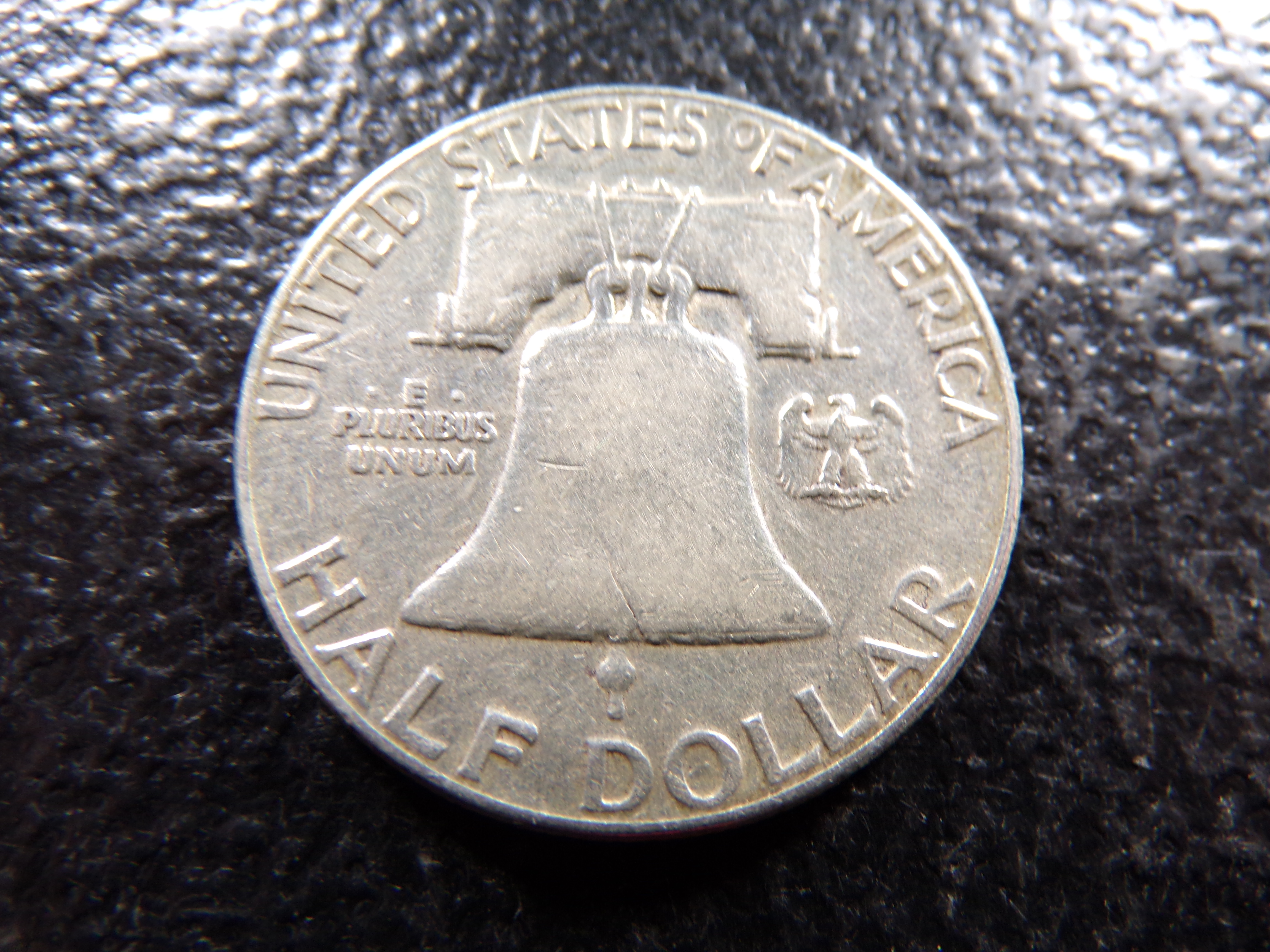 1950 FRANKLIN SILVER HALF DOLLAR