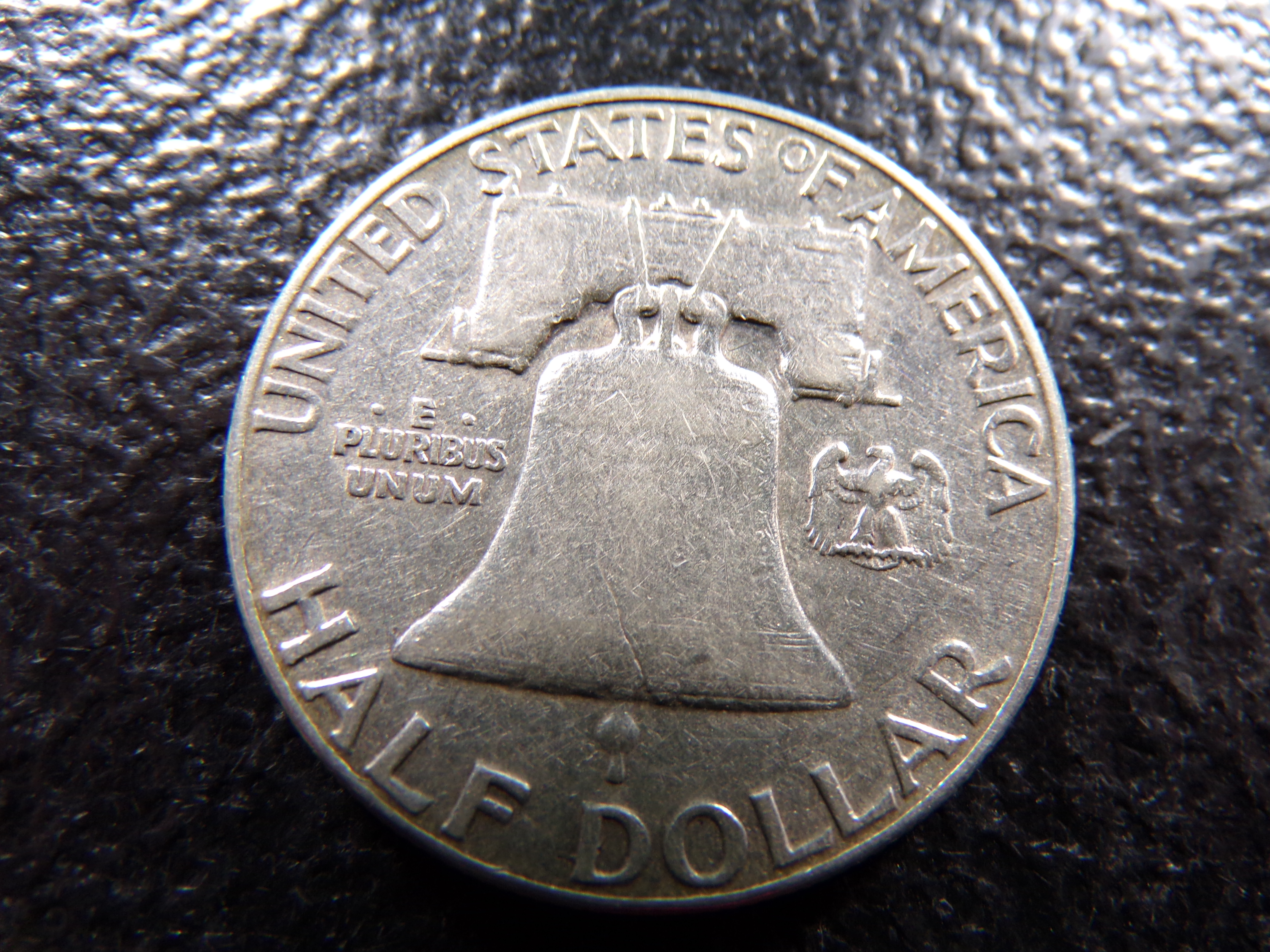 1952 FRANKLIN SILVER HALF DOLLAR