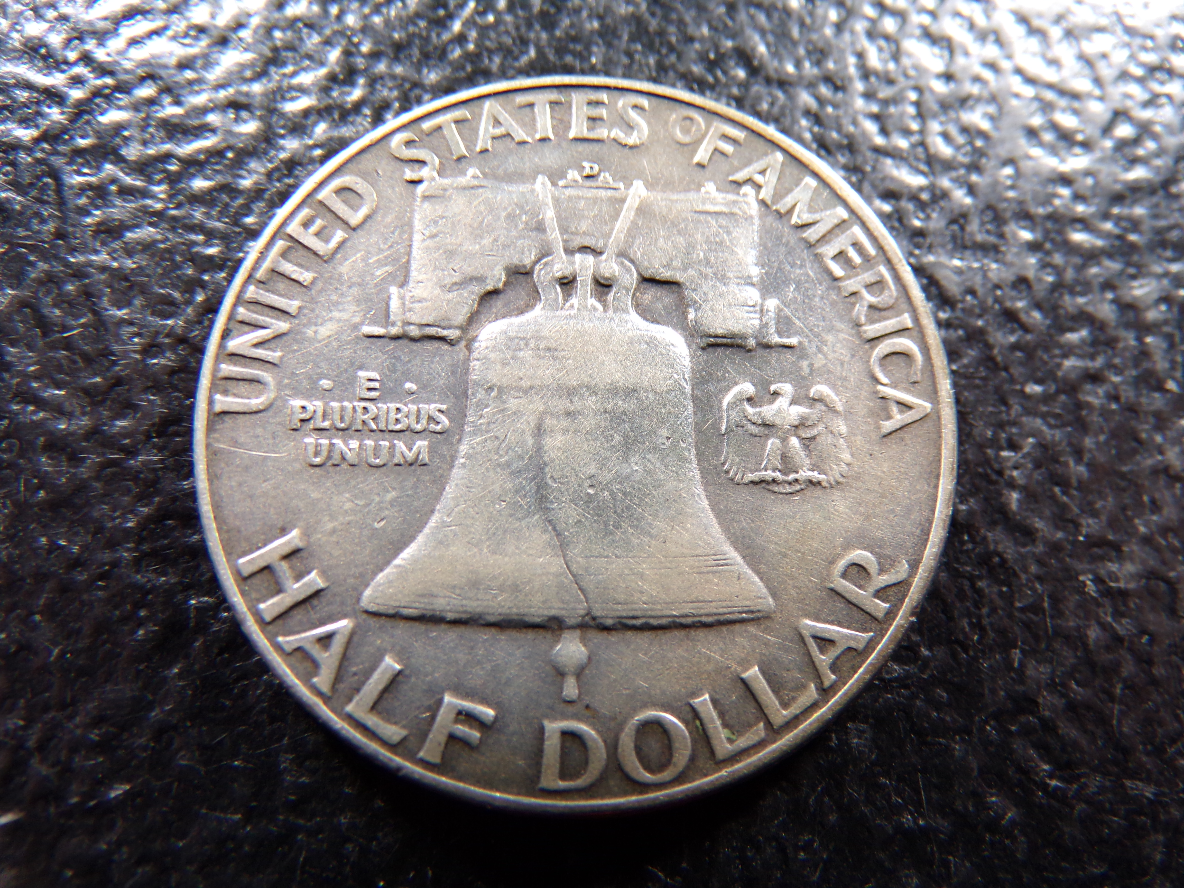 1952-D FRANKLIN SILVER HALF DOLLAR