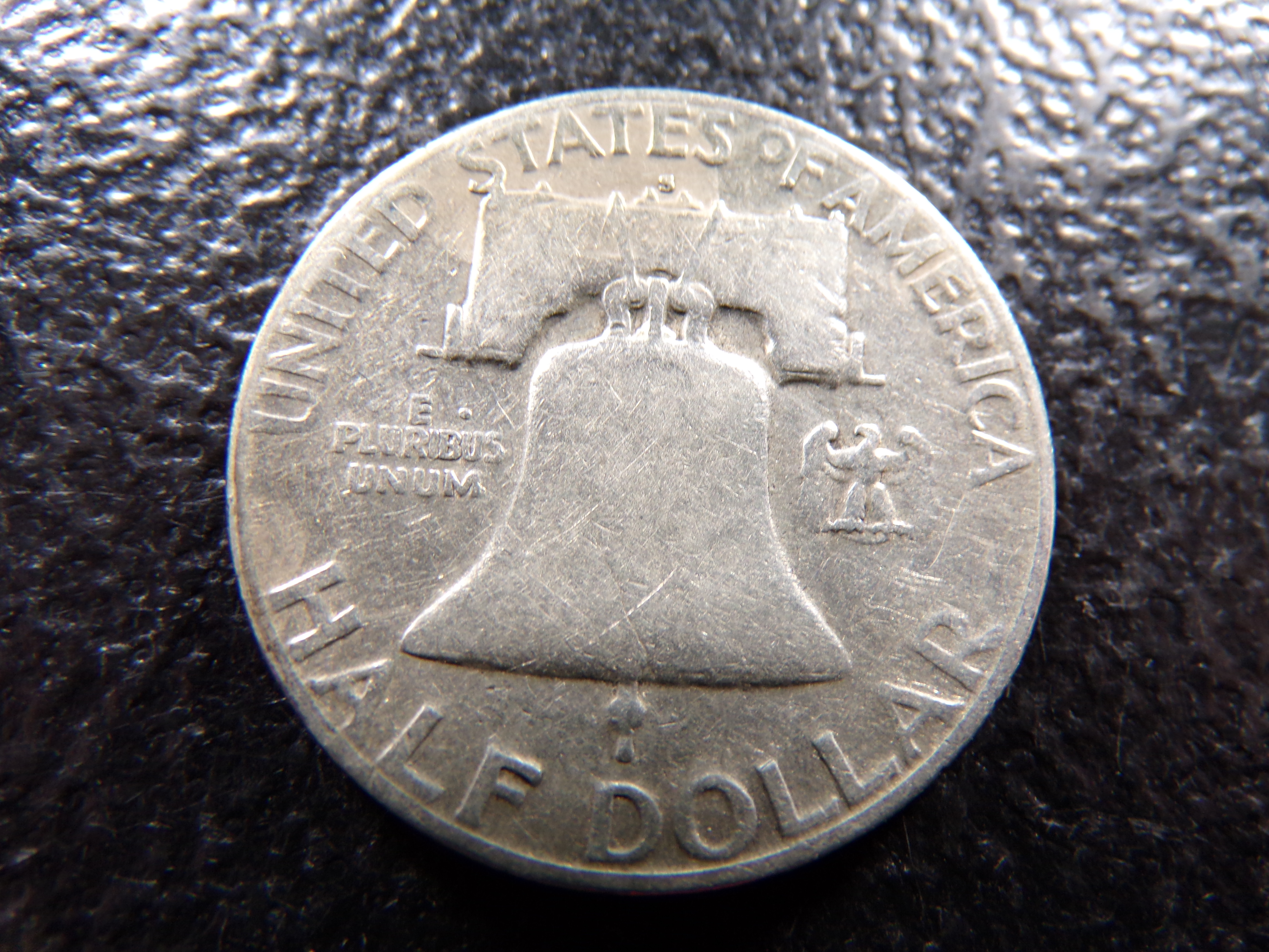 1952-S FRANKLIN SILVER HALF DOLLAR