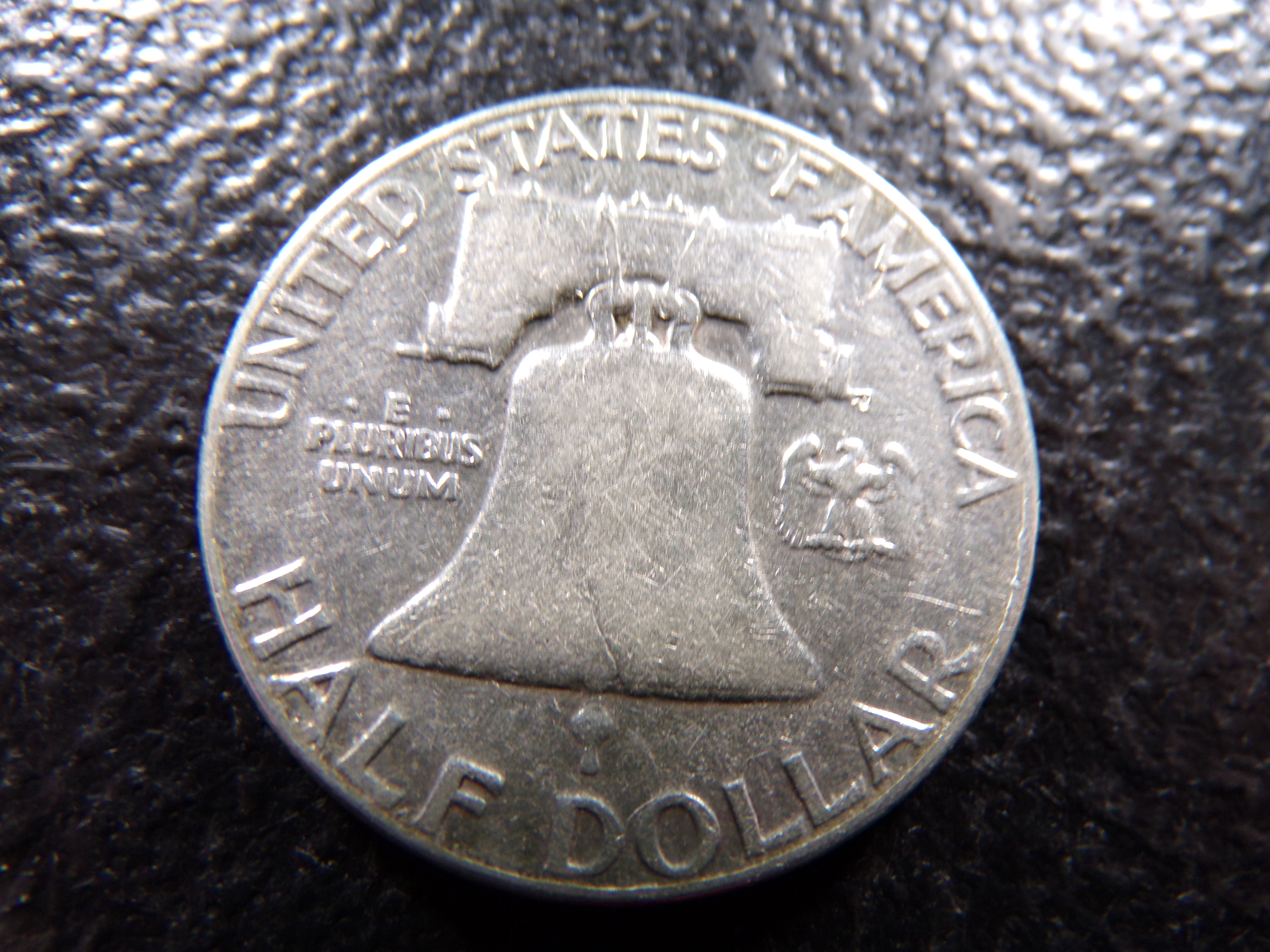 1953 FRANKLIN SILVER HALF DOLLAR