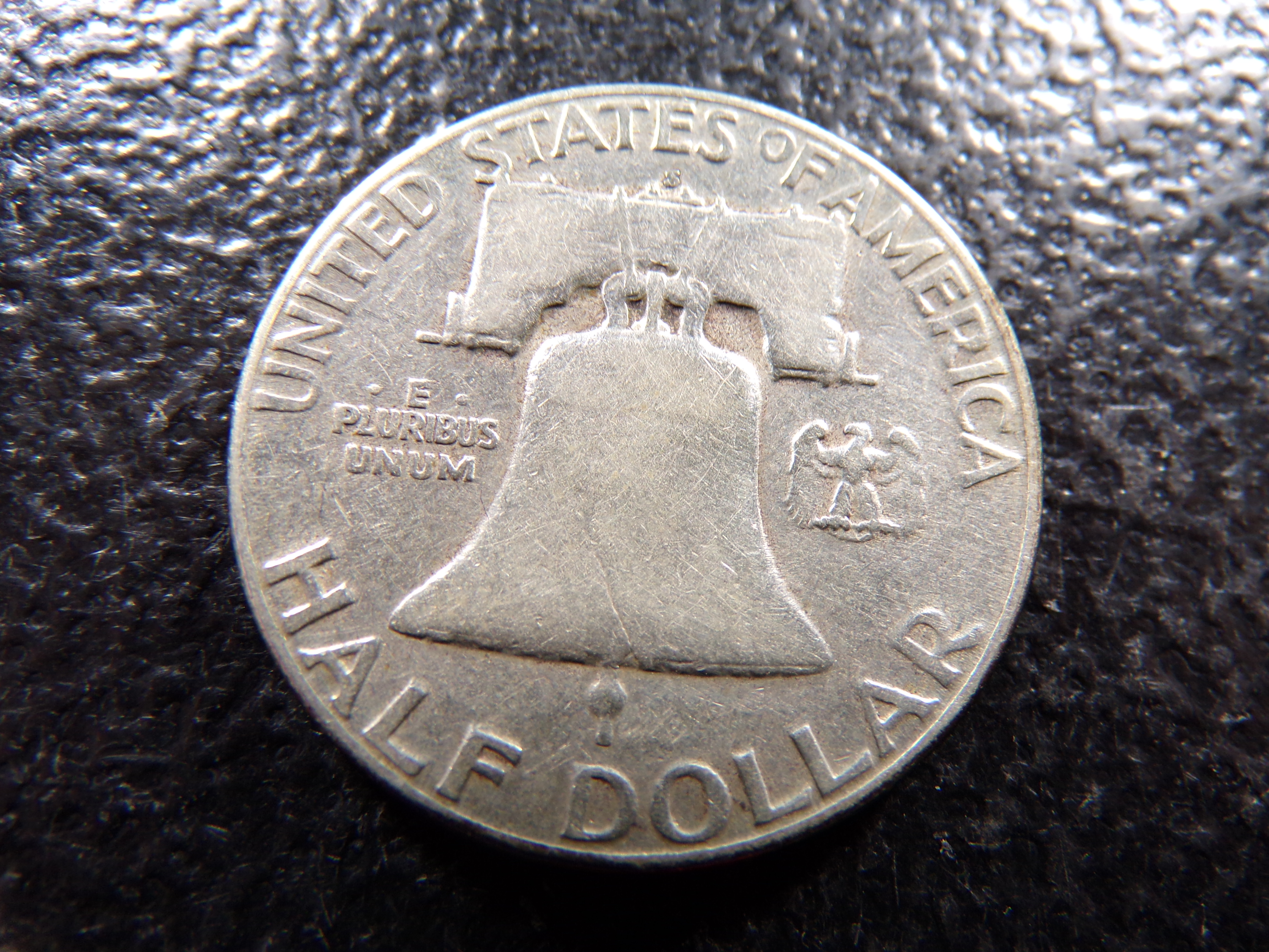1953-S FRANKLIN SILVER HALF DOLLAR