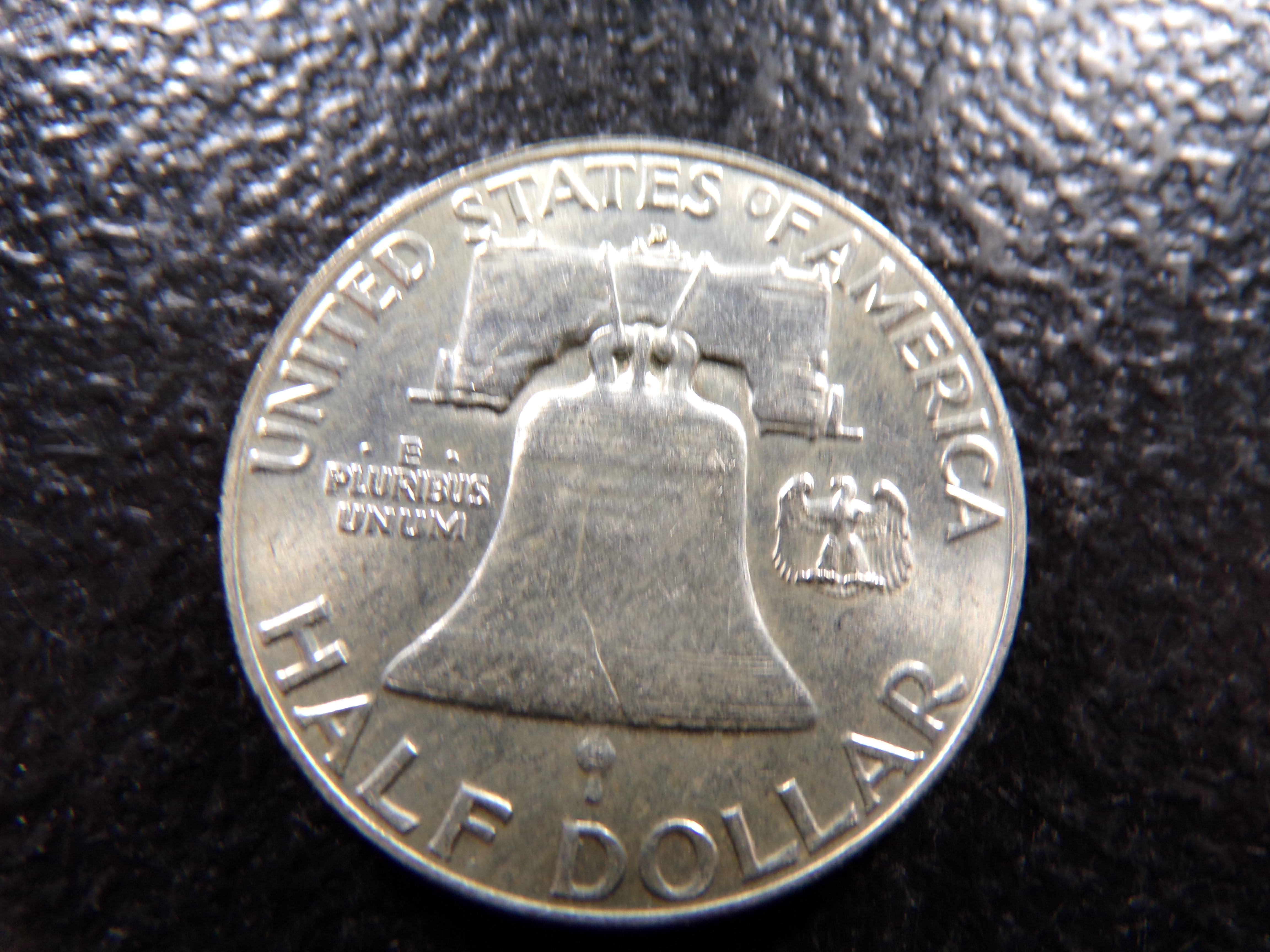 1958-D FRANKLIN SILVER HALF DOLLAR