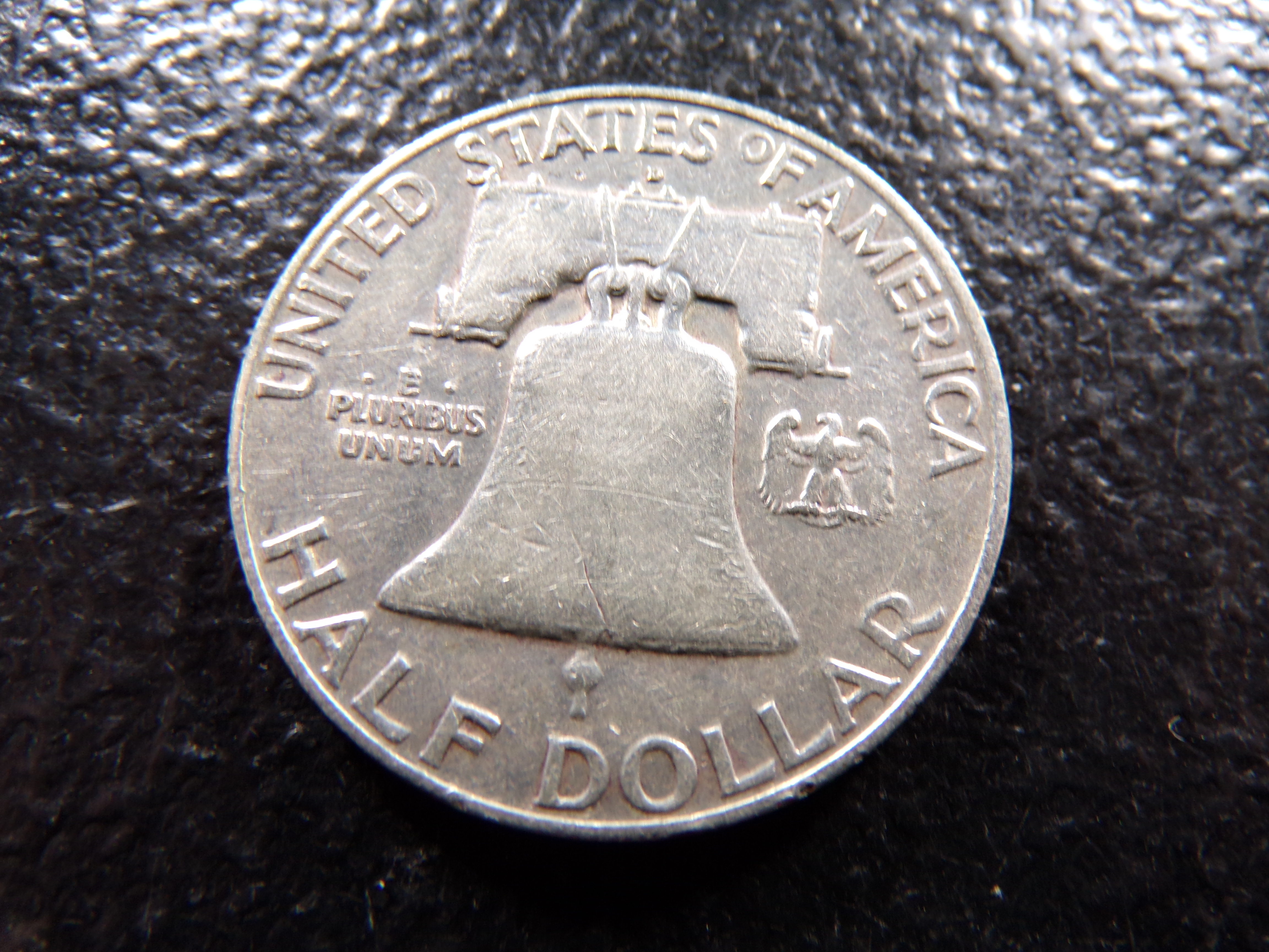 1959-D FRANKLIN SILVER HALF DOLLAR