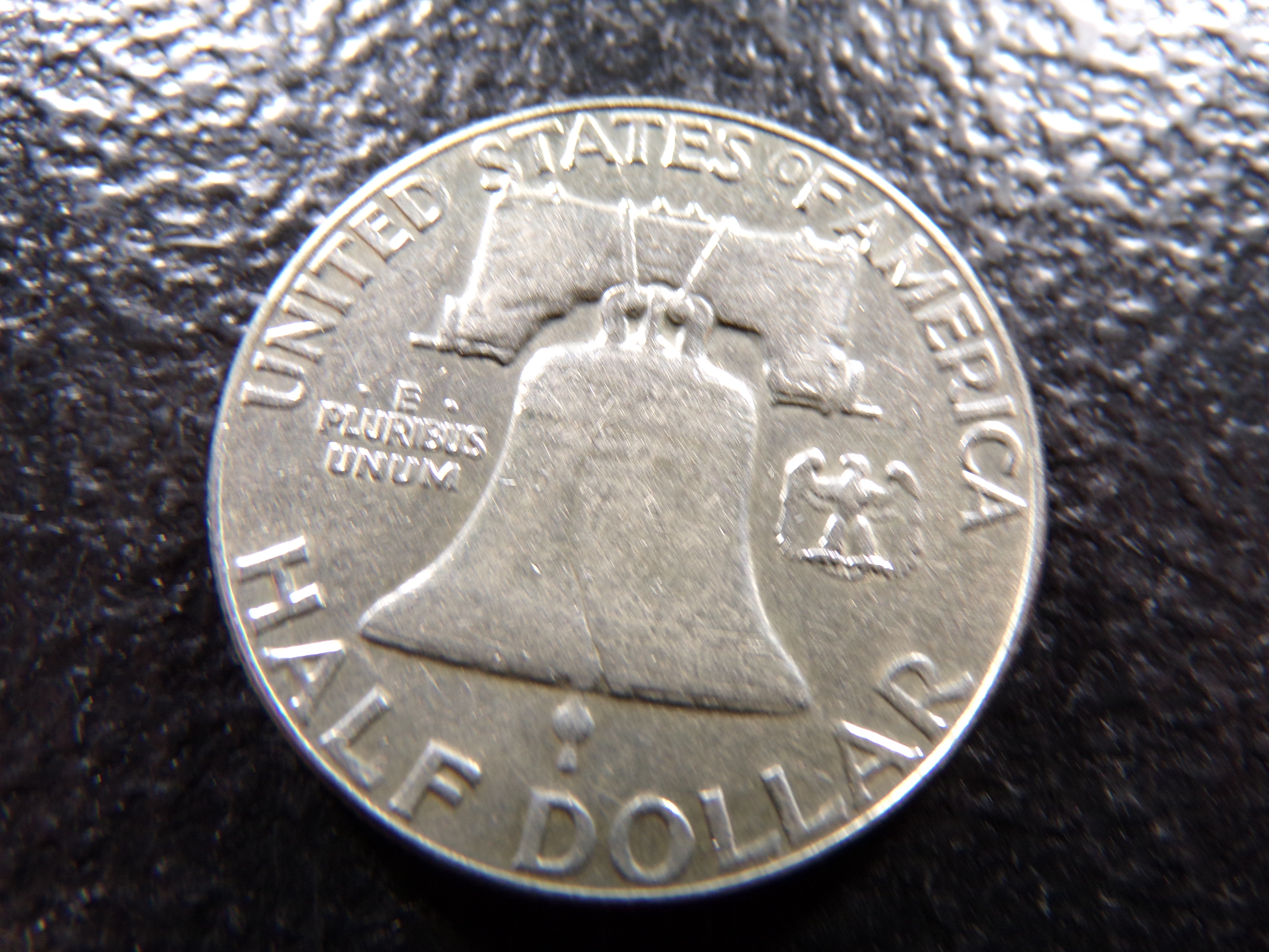 1960 FRANKLIN SILVER HALF DOLLAR