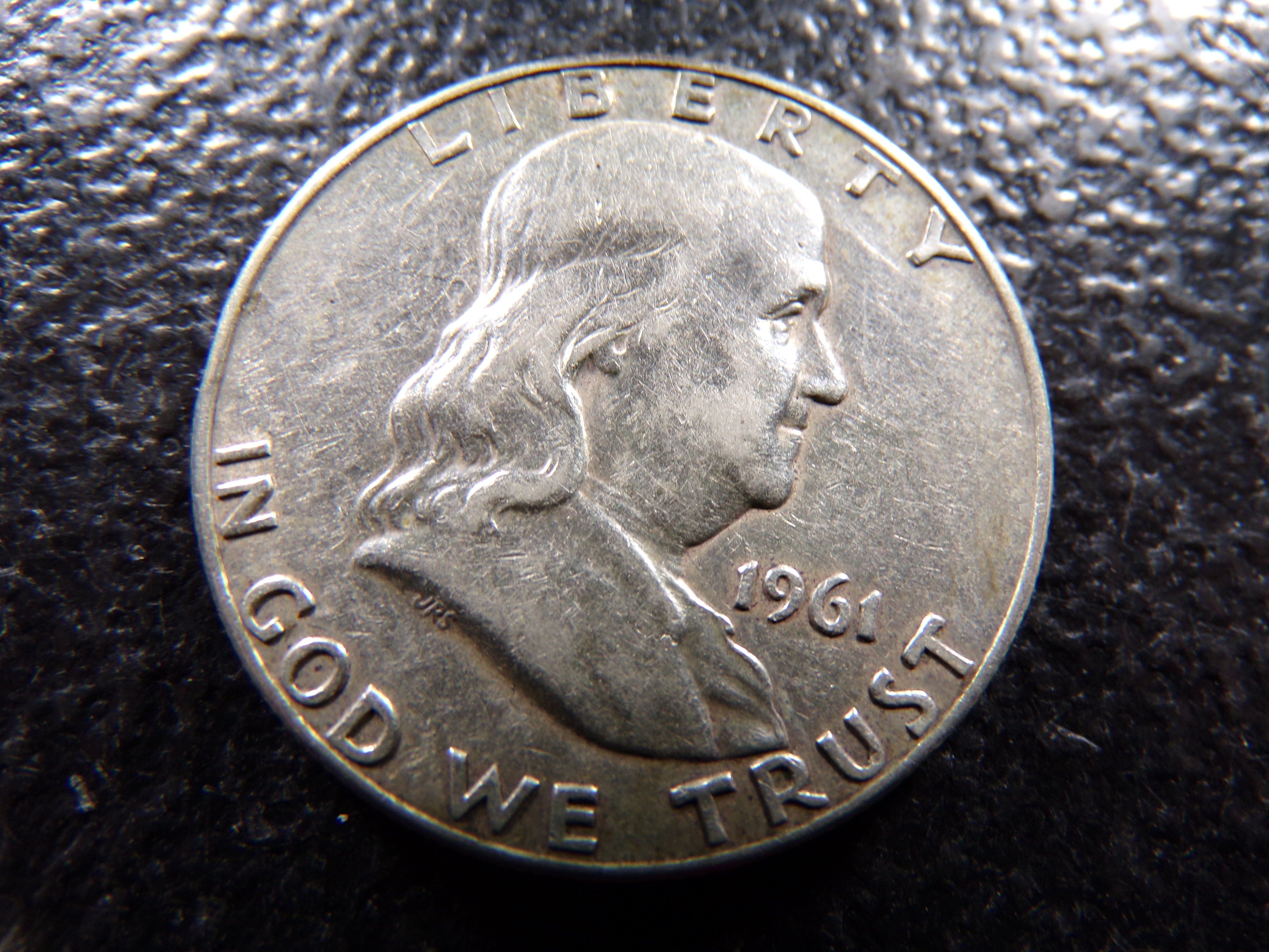 1961-D FRANKLIN SILVER HALF DOLLAR