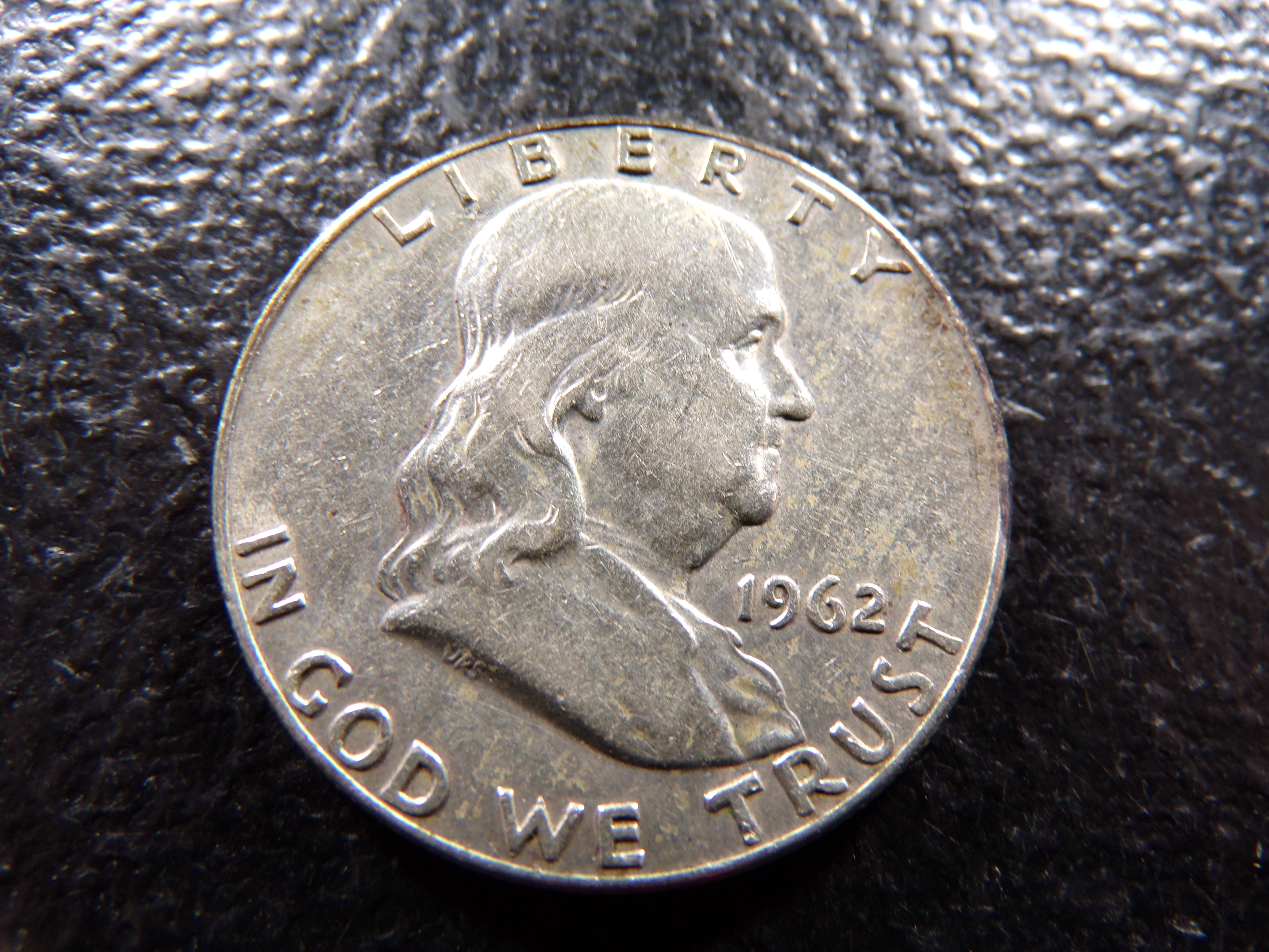 1962-D FRANKLIN SILVER HALF DOLLAR