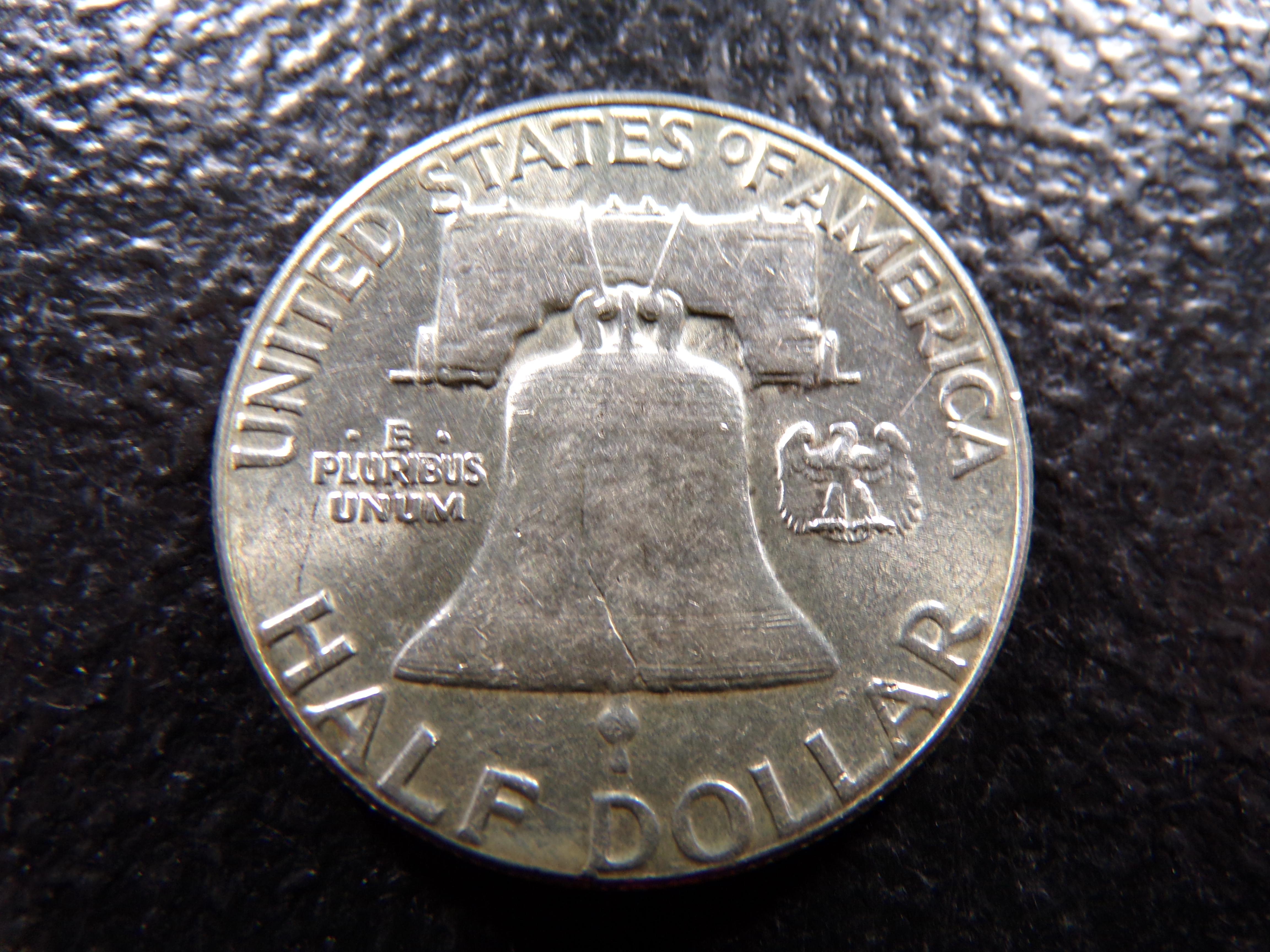 1963 FRANKLIN SILVER HALF DOLLAR