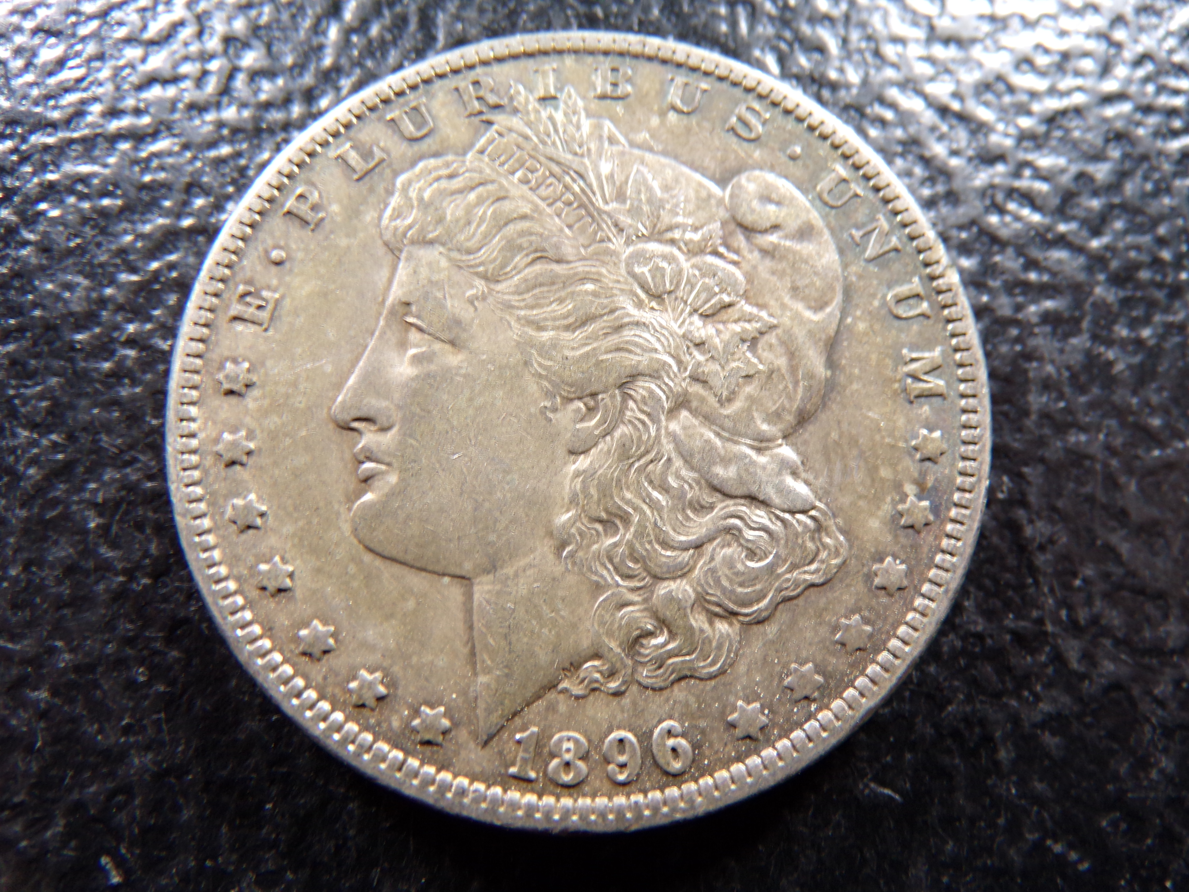 1896-O MORGAN SILVER DOLLAR