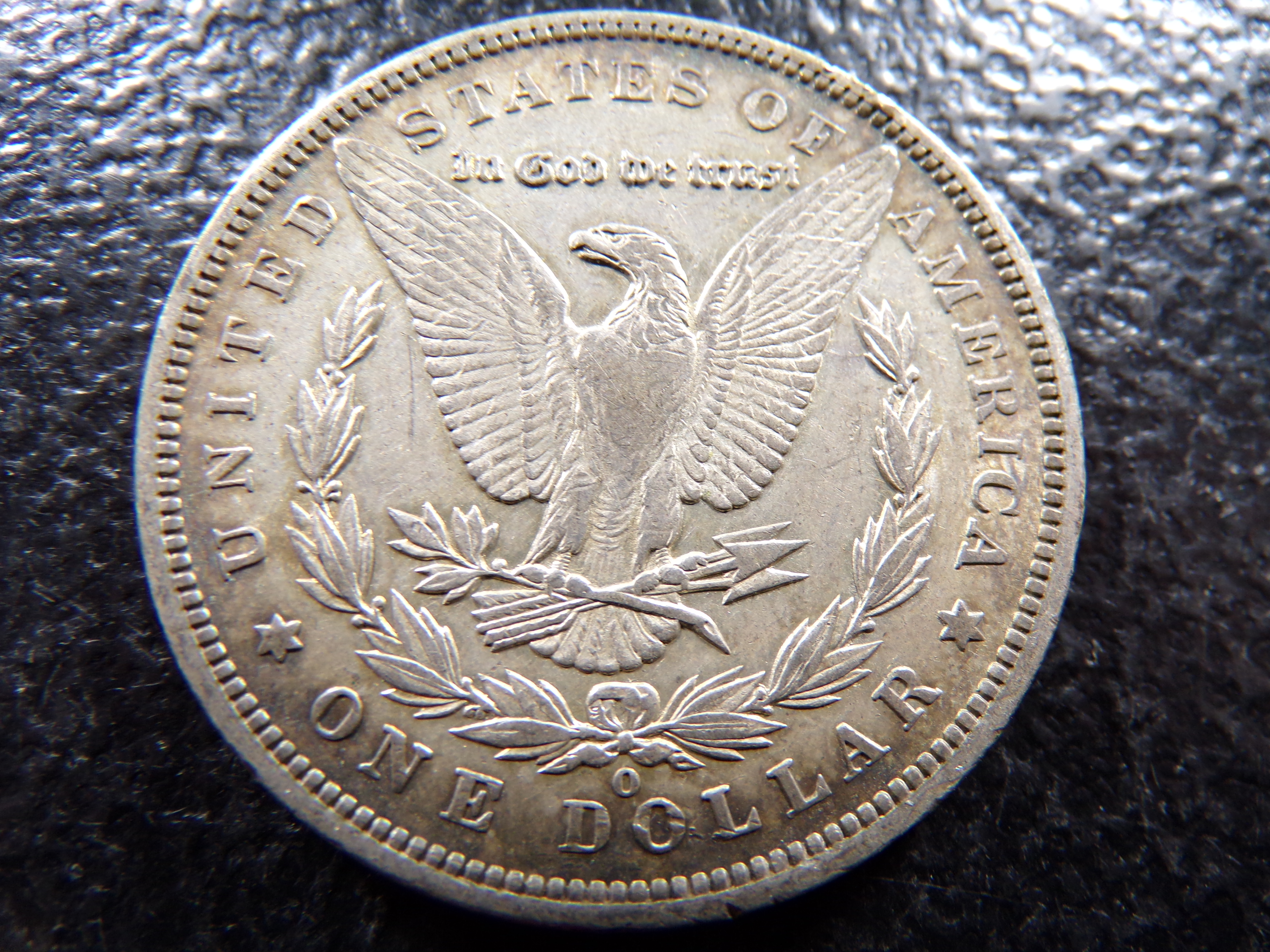 1896-O MORGAN SILVER DOLLAR