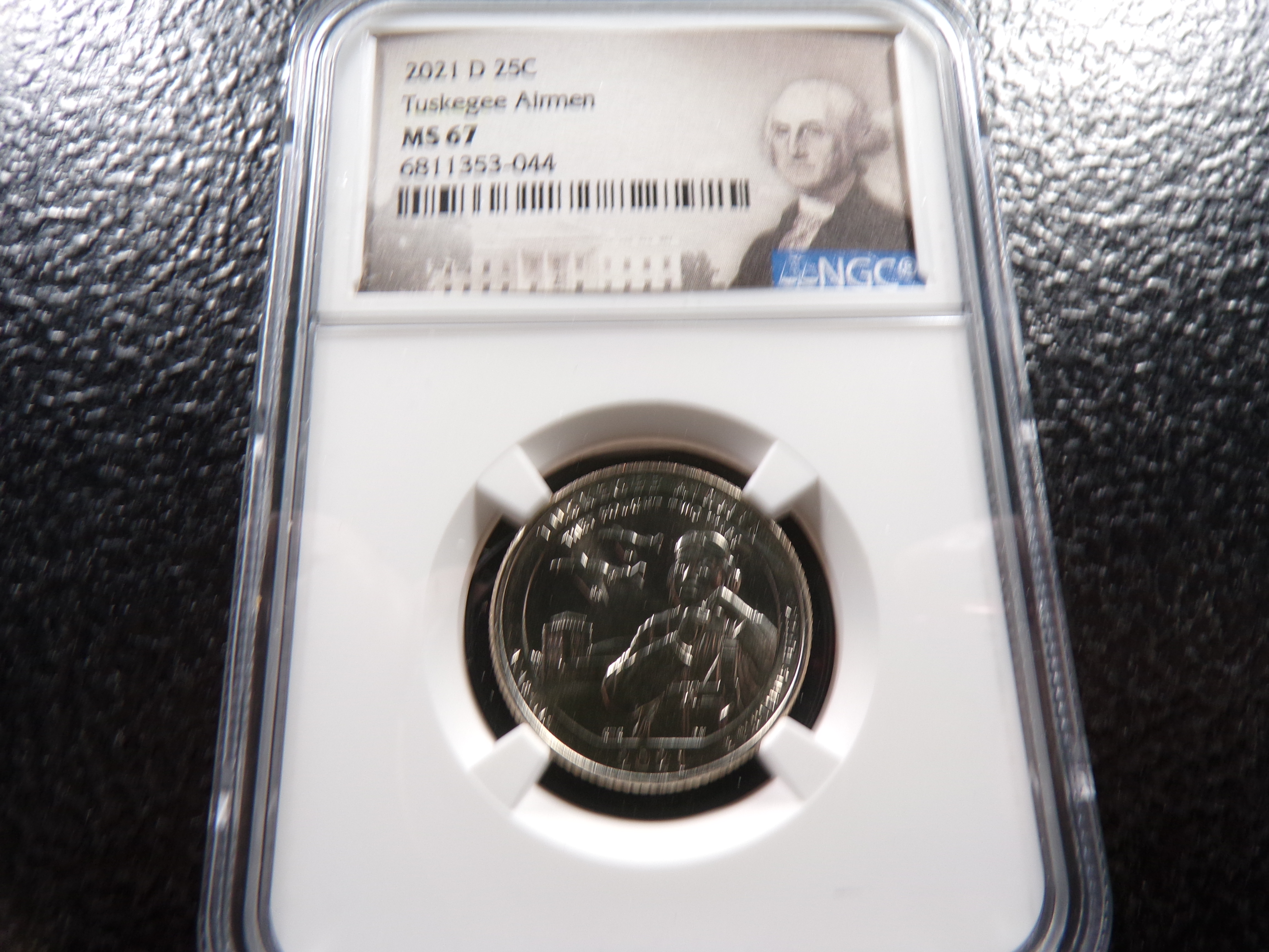 2021-D NGC MS67 TUSKEGEE AIRMEN QUARTER