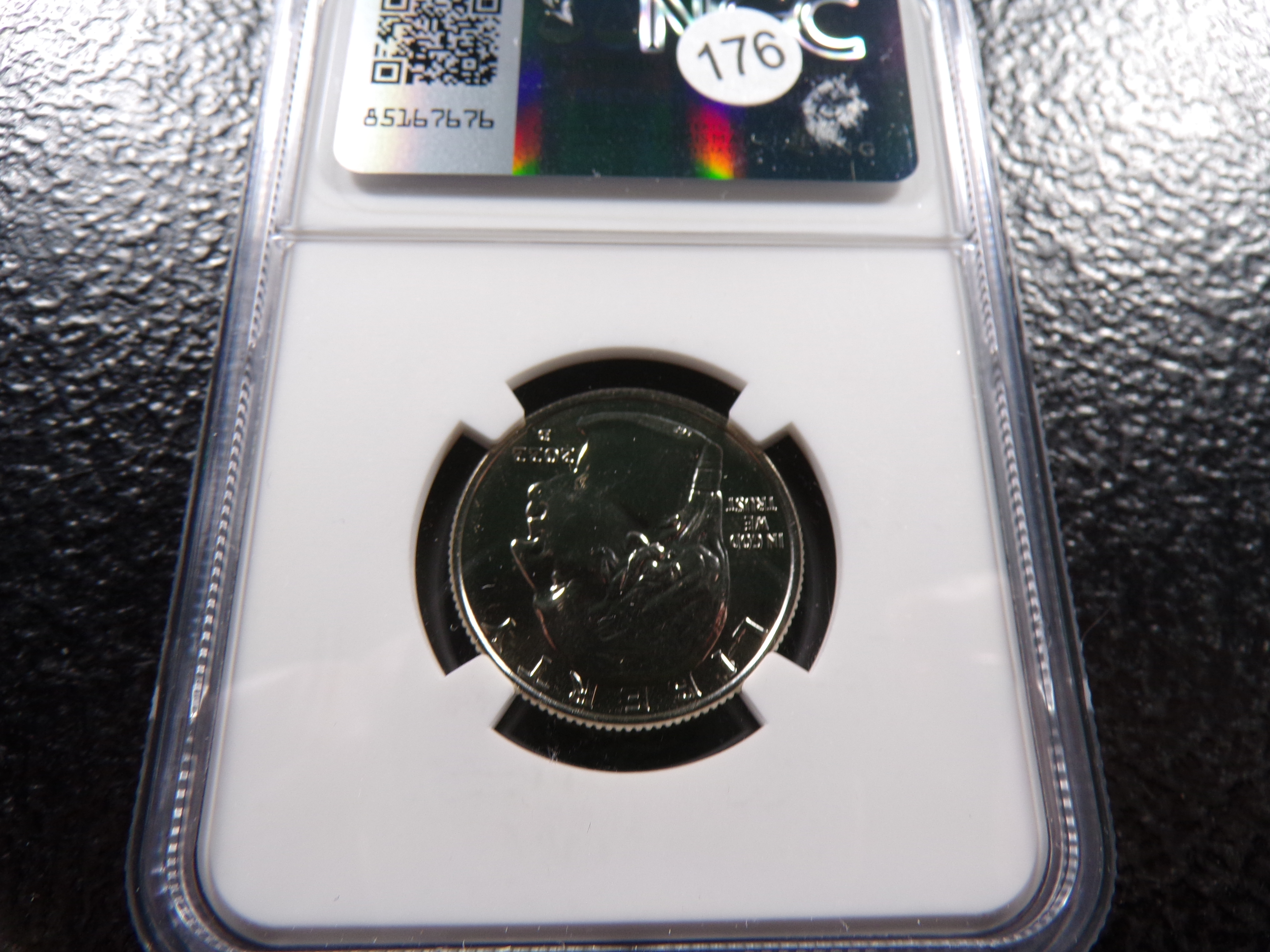 2022-D NGC MS67 WILMA MANKILLER QUARTER