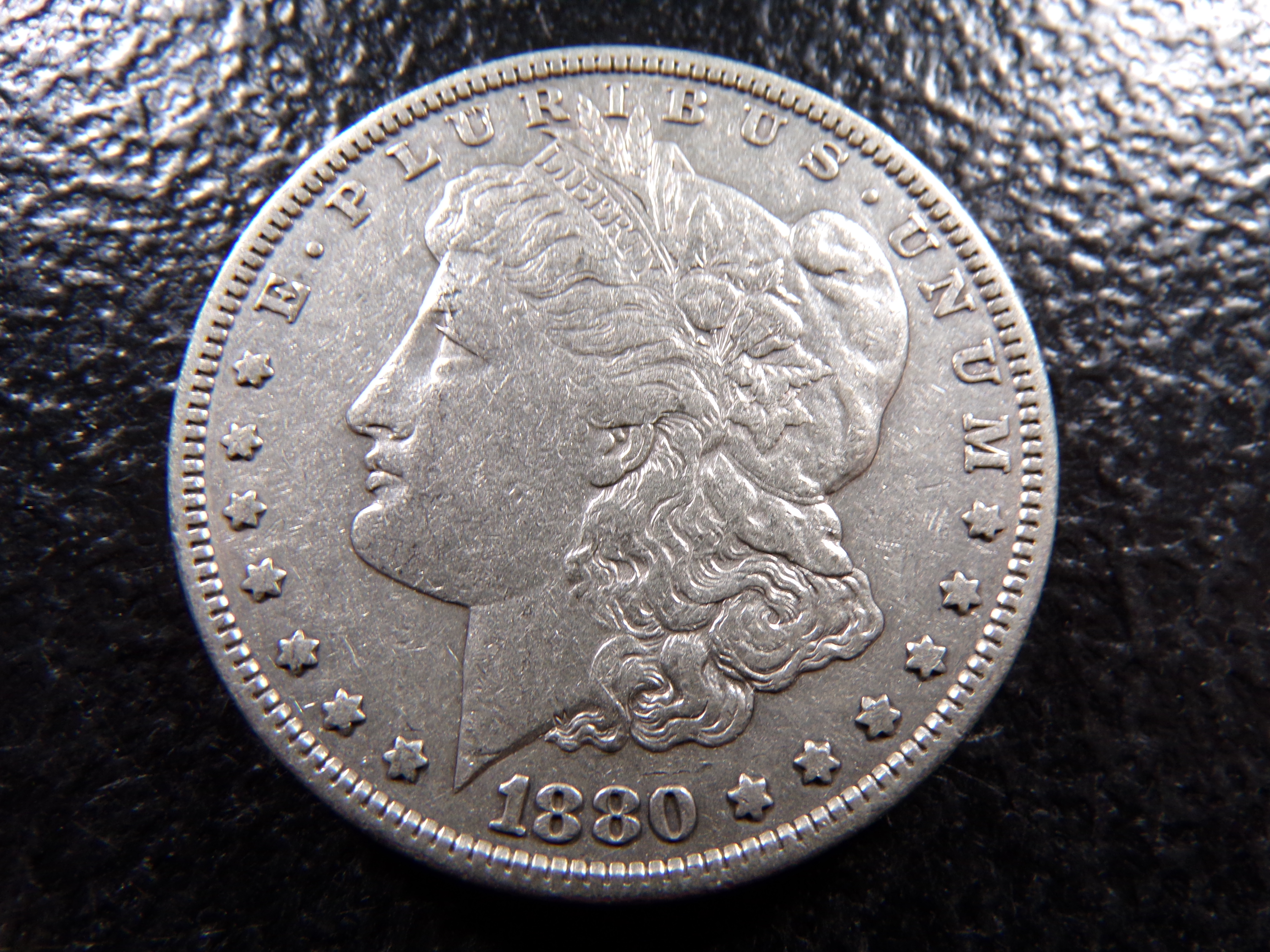 1880-S MORGAN SILVER DOLLAR