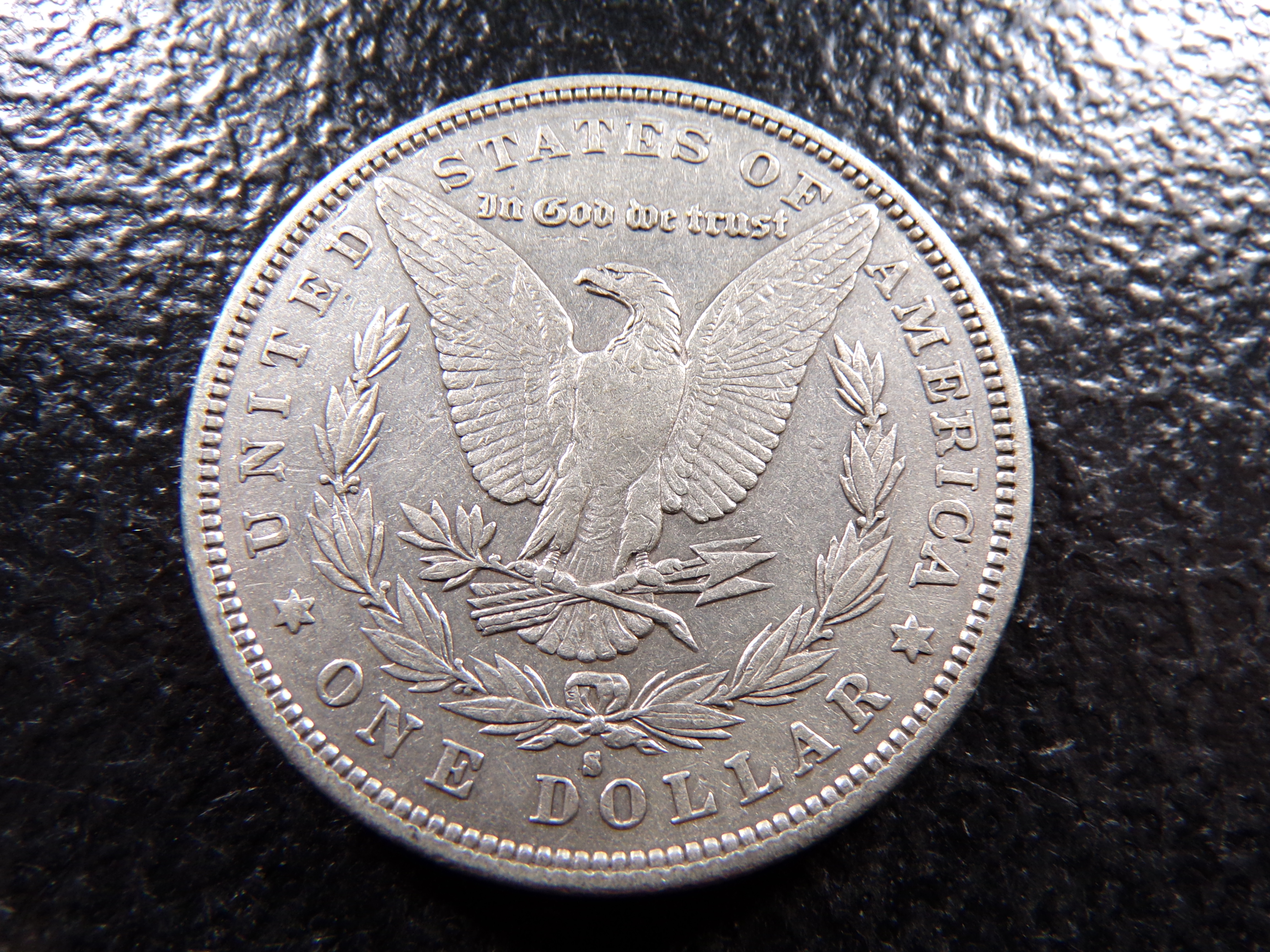1880-S MORGAN SILVER DOLLAR