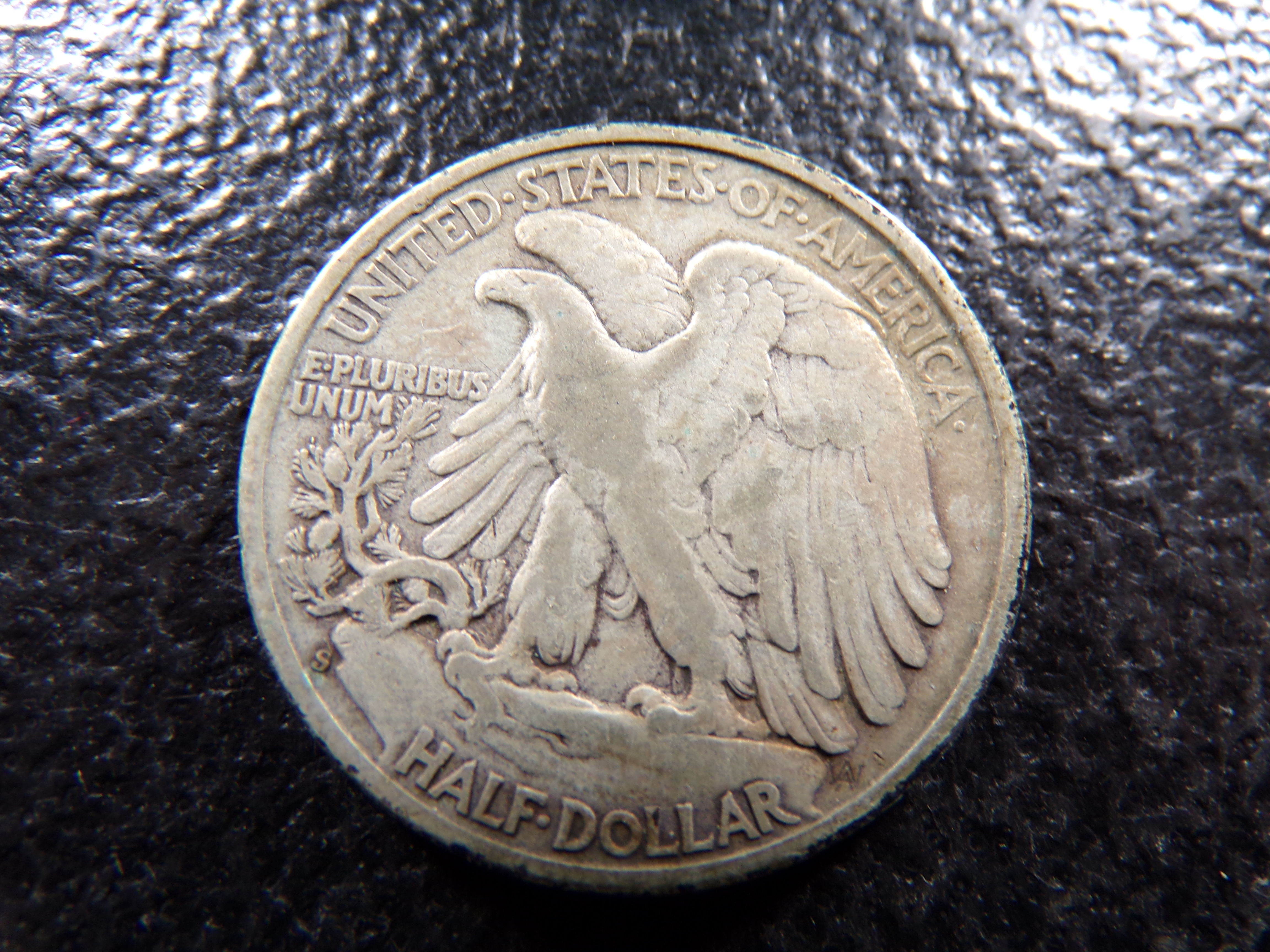 1942-S WALKING LIBERTY SILVER HALF DOLLAR