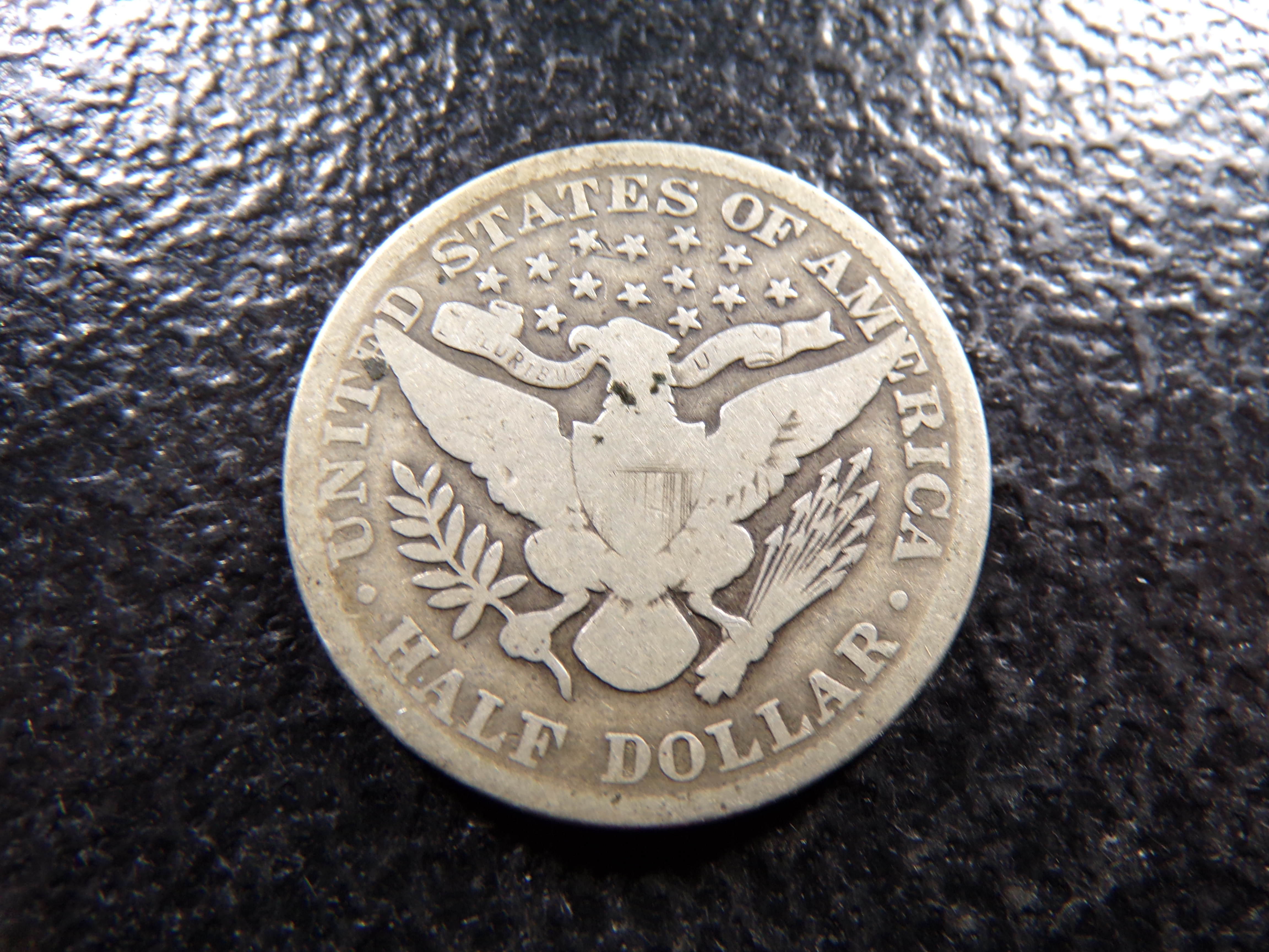 1893 BARBER SILVER HALF DOLLAR
