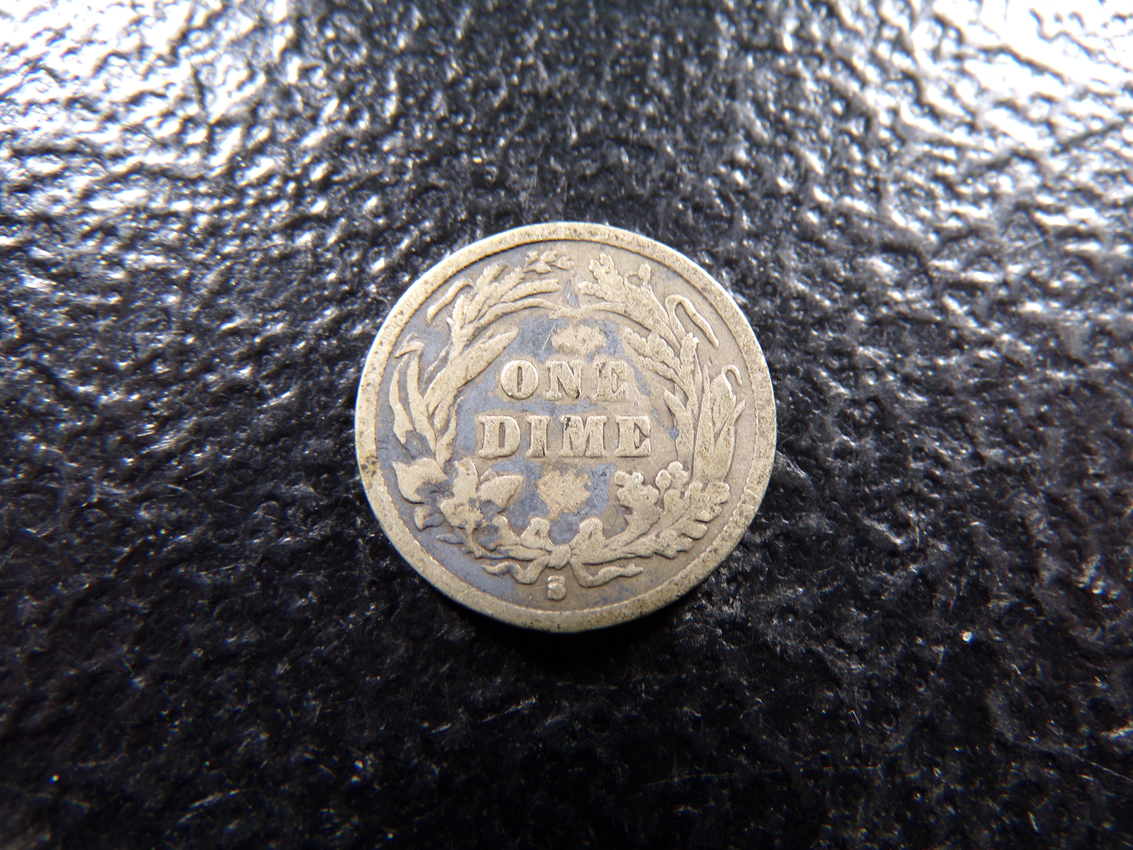 1897-S BARBER SILVER DIME