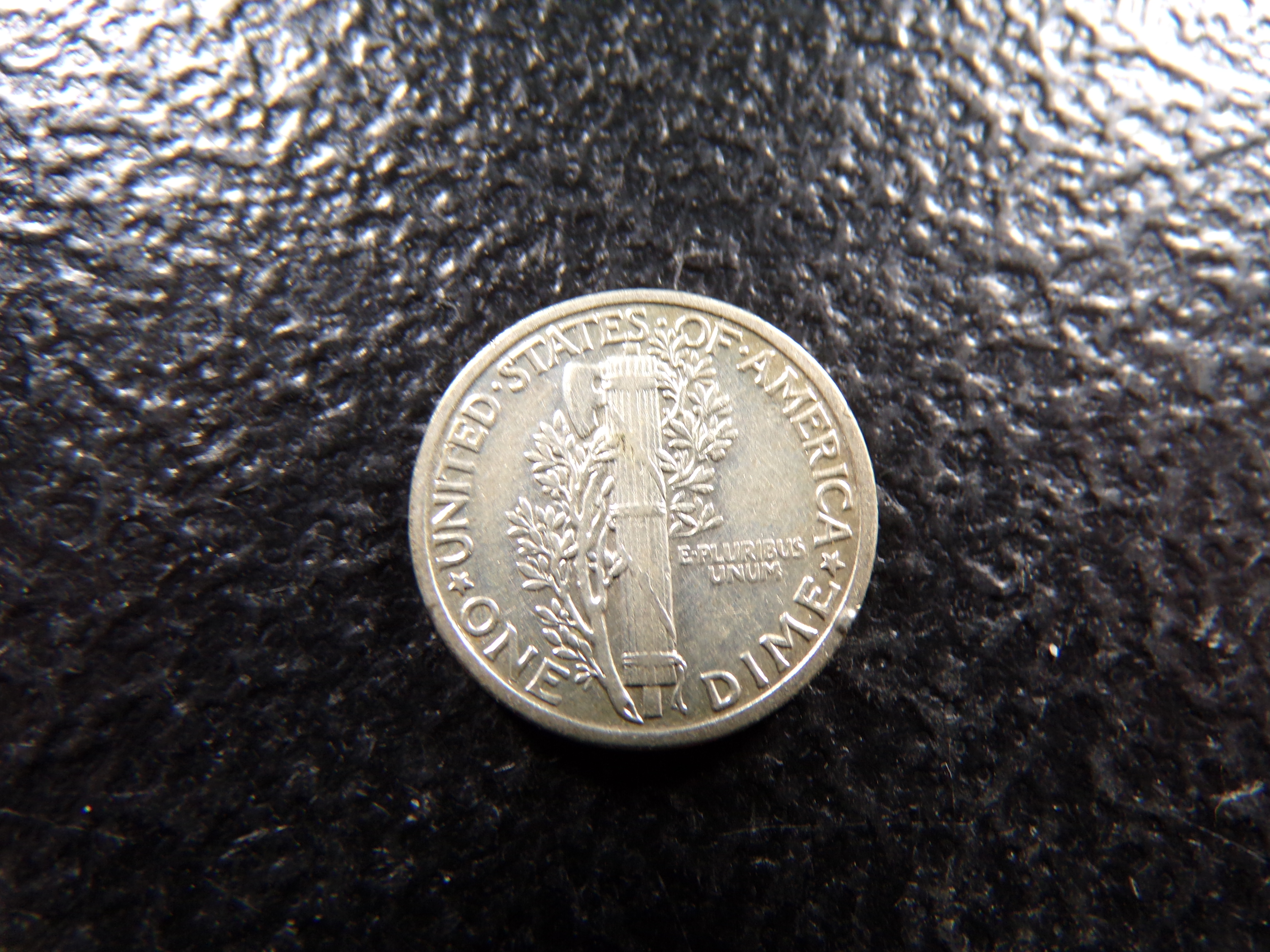 1925 MERCURY SILVER DIME