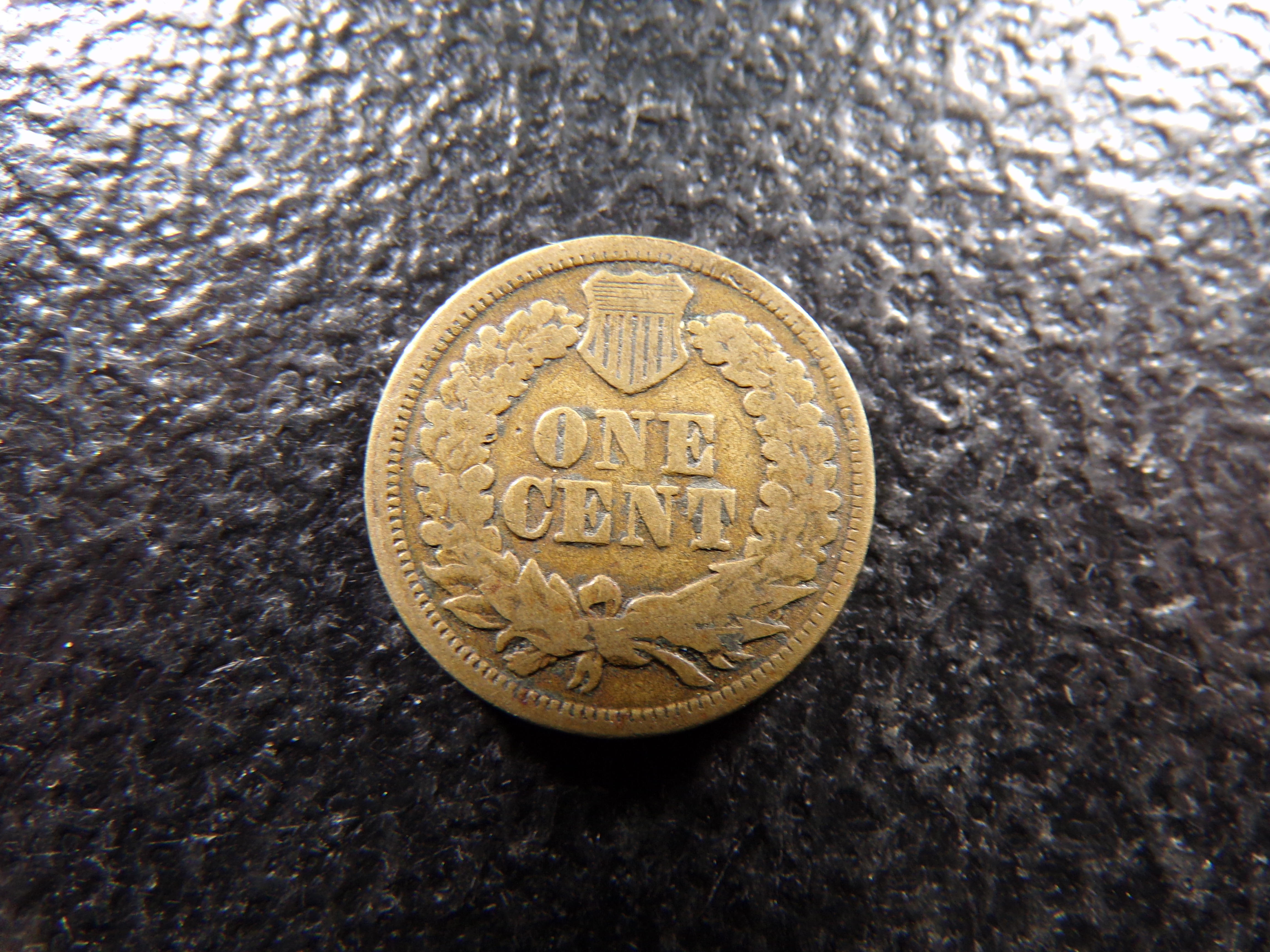 1864 COPPER NICKEL INDIAN CENT