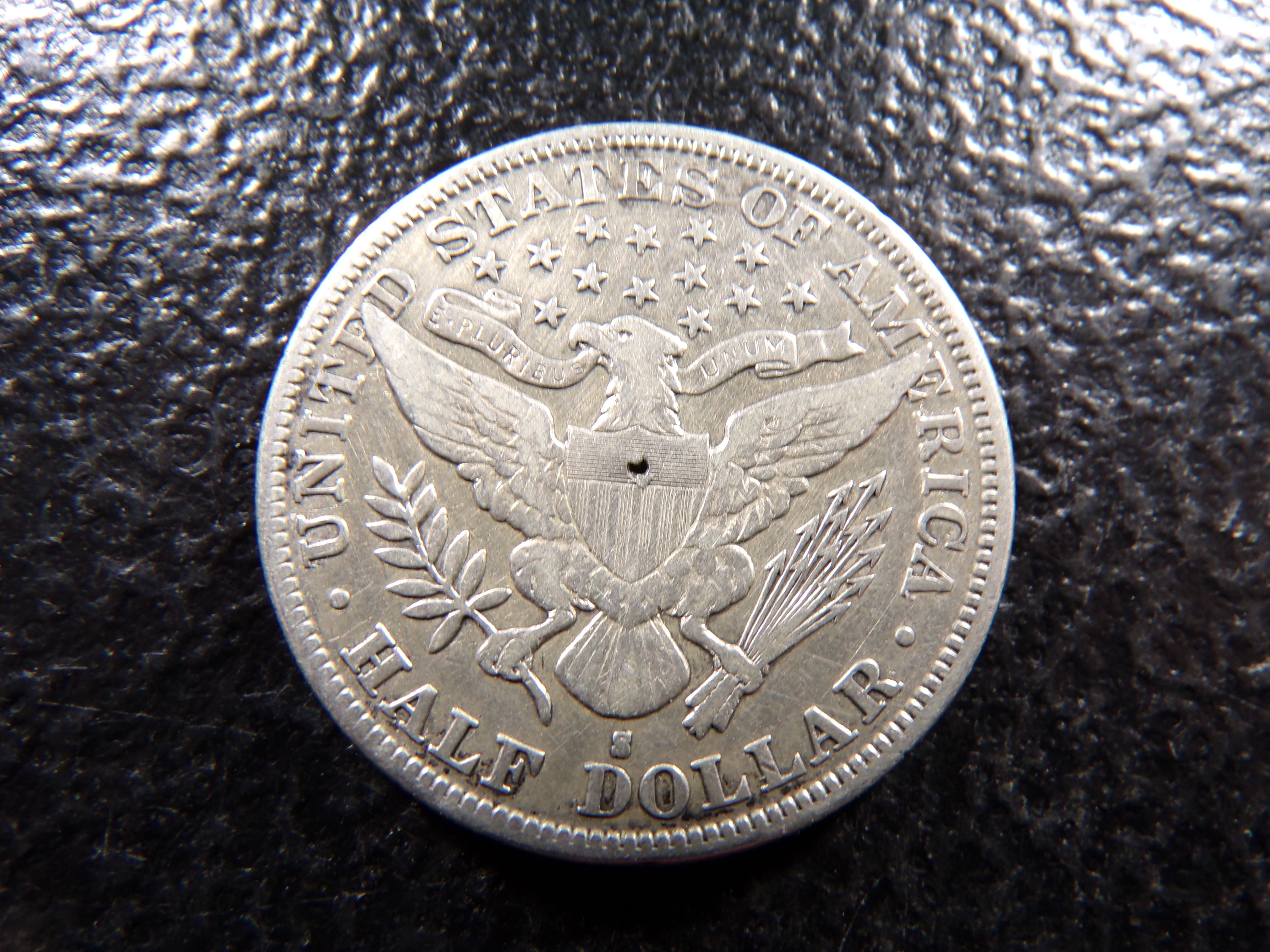 1894-S BARBER SILVER HALF DOLLAR