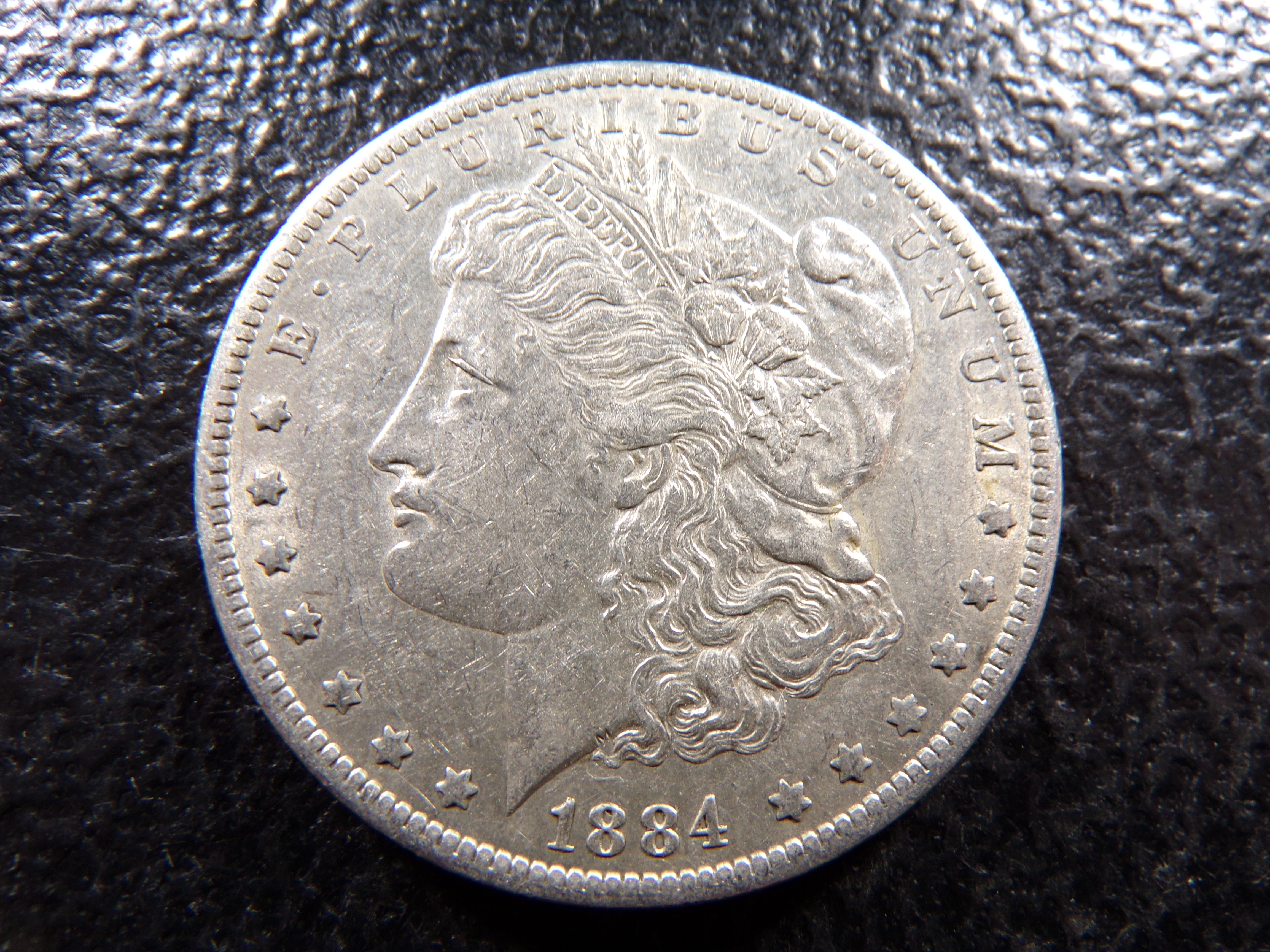 1884-O MORGAN SILVER DOLLAR