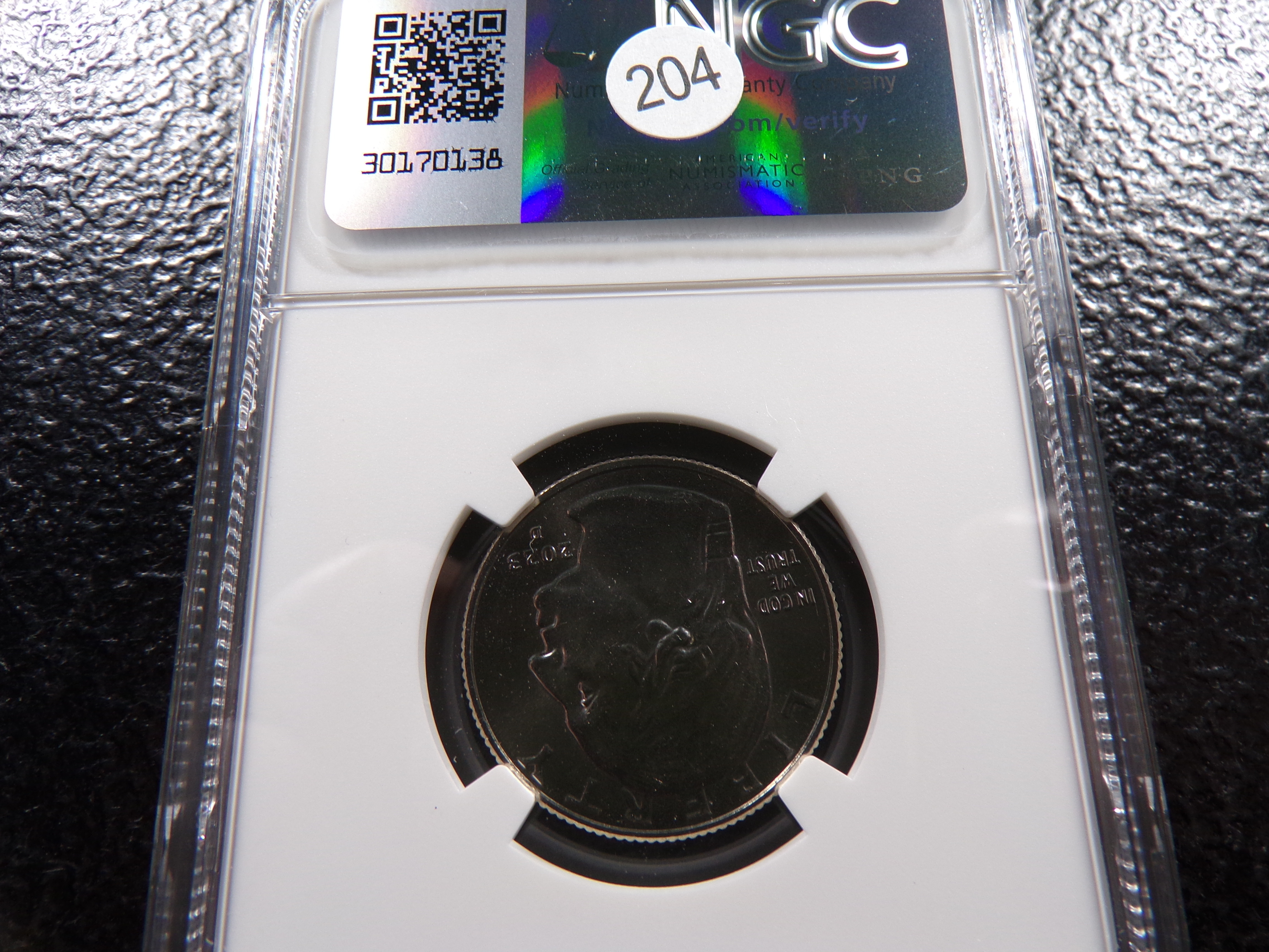 2023-D NGC MS67 BESSIE COLEMAN QUARTER