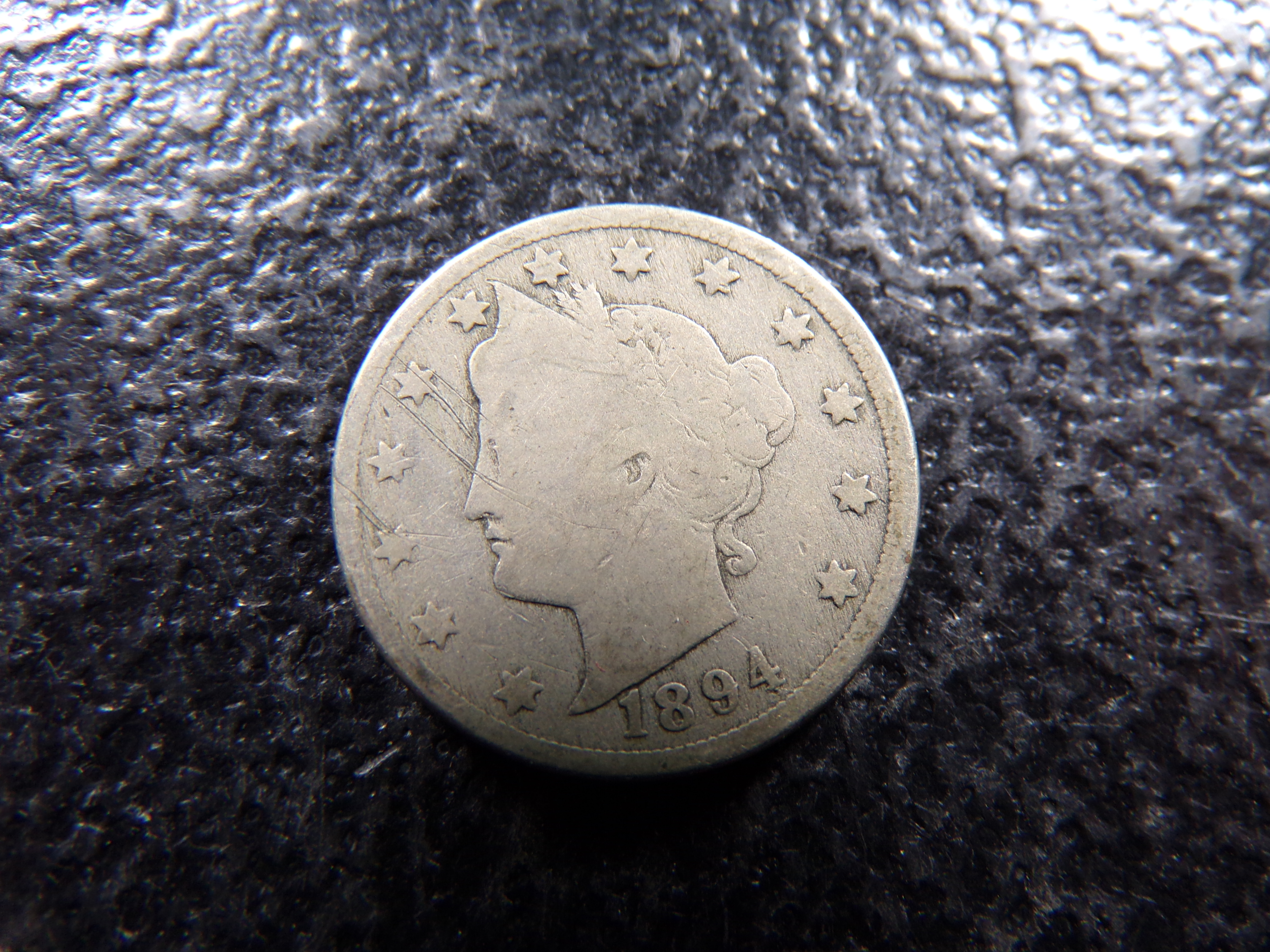 1894 LIBERTY HEAD V NICKEL