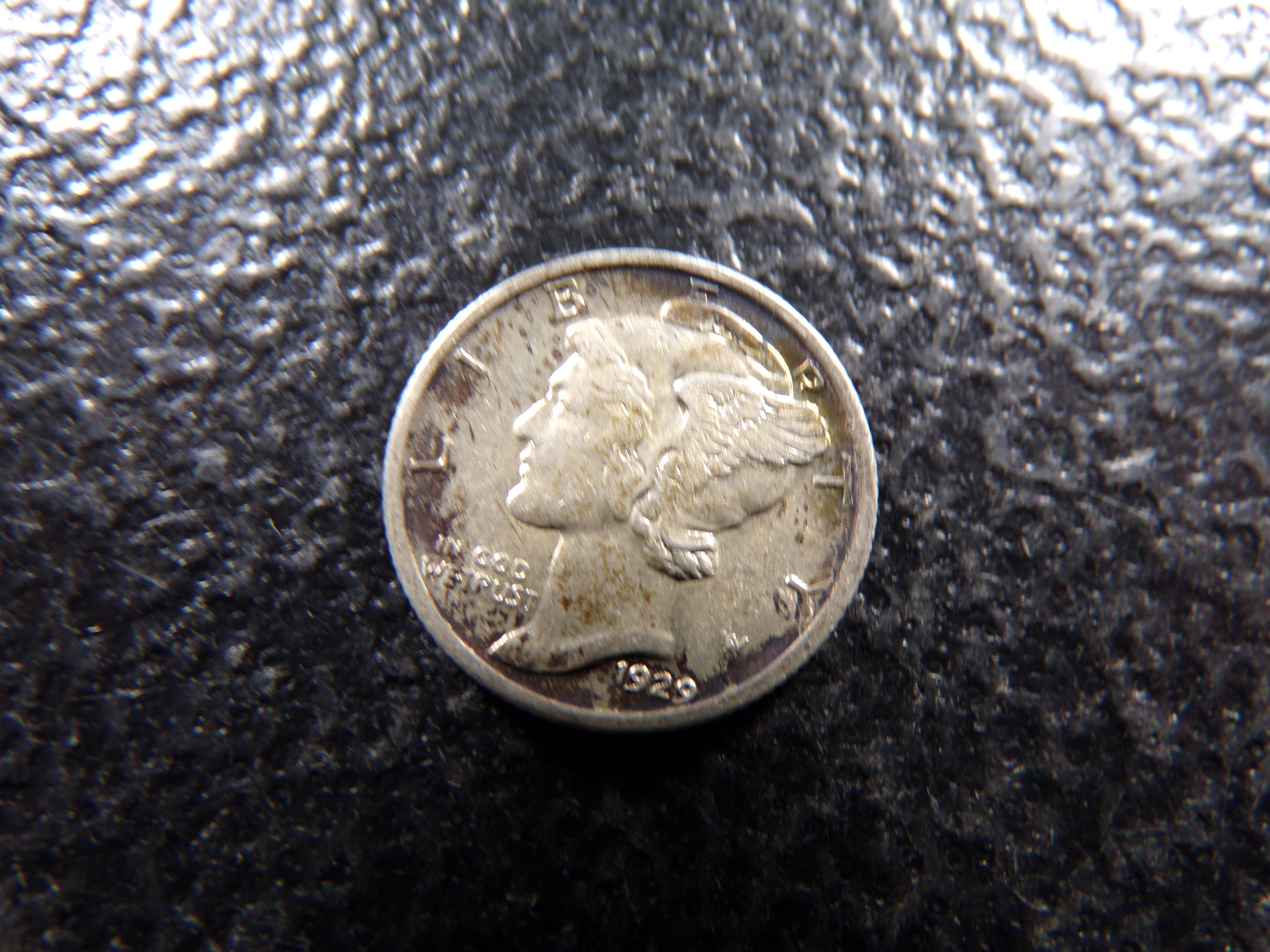 1929 MERCURY SILVER DIME