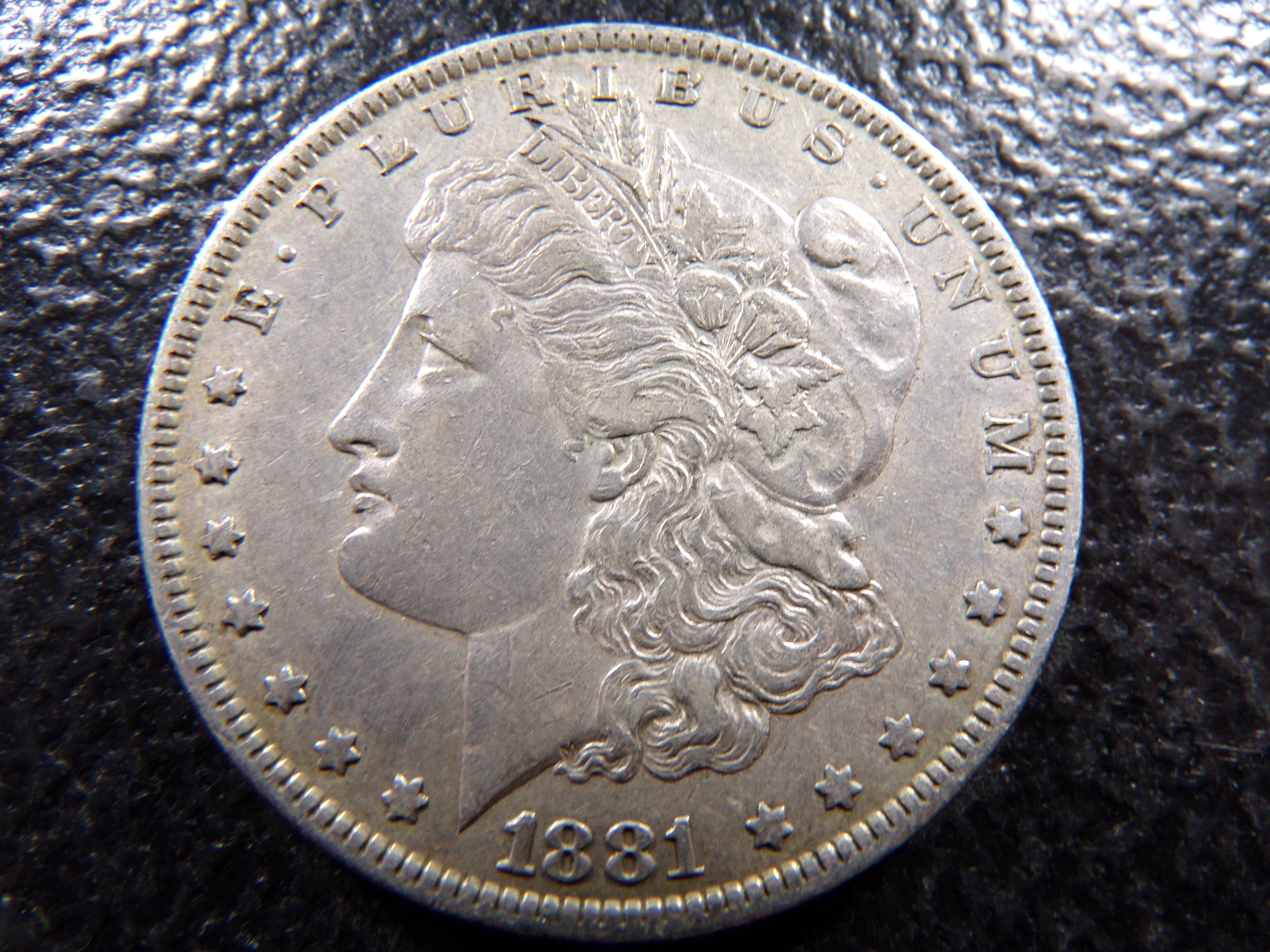 1881-O MORGAN SILVER DOLLAR