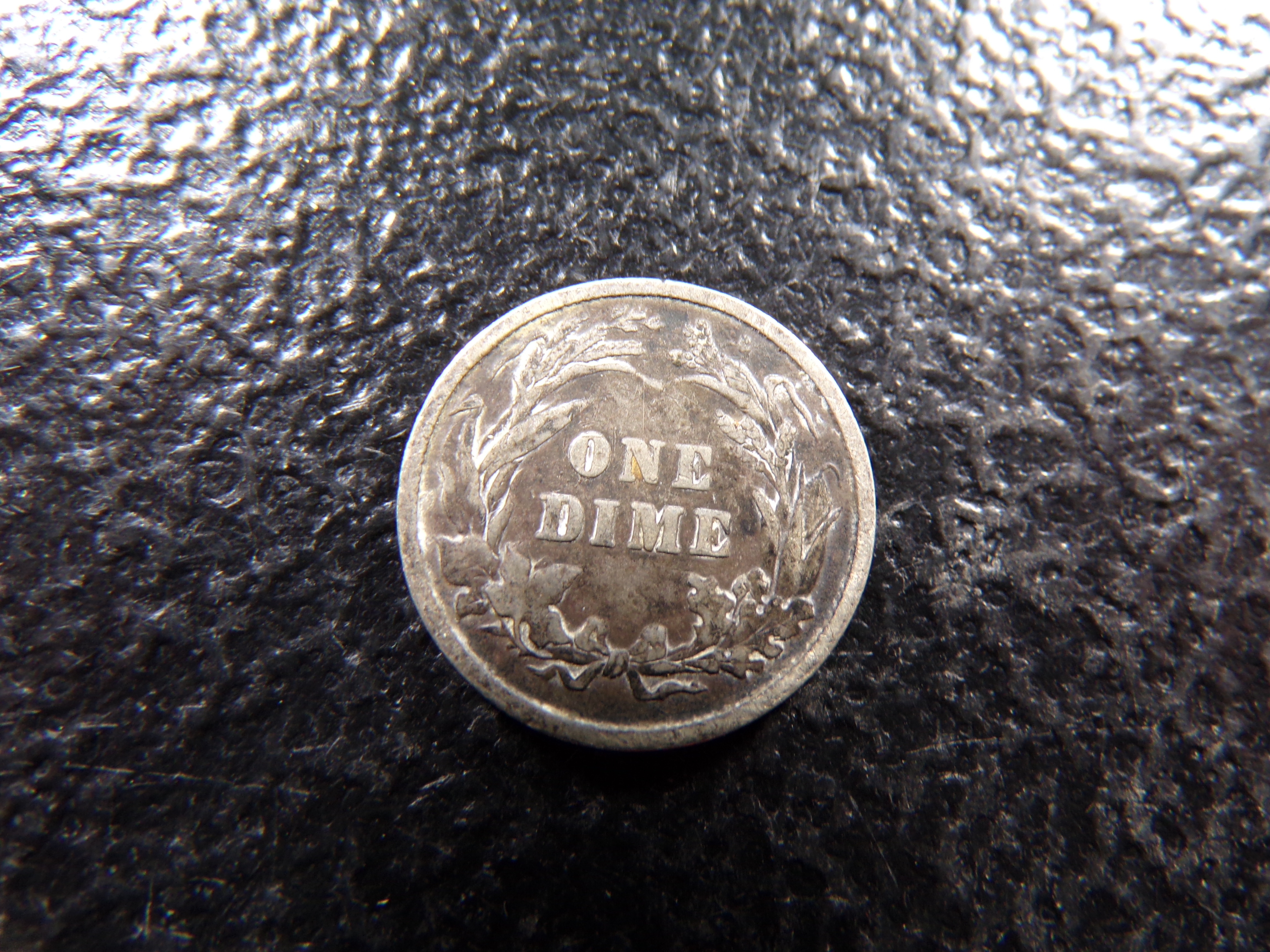1895 RARE DATE BARBER SILVER DIME