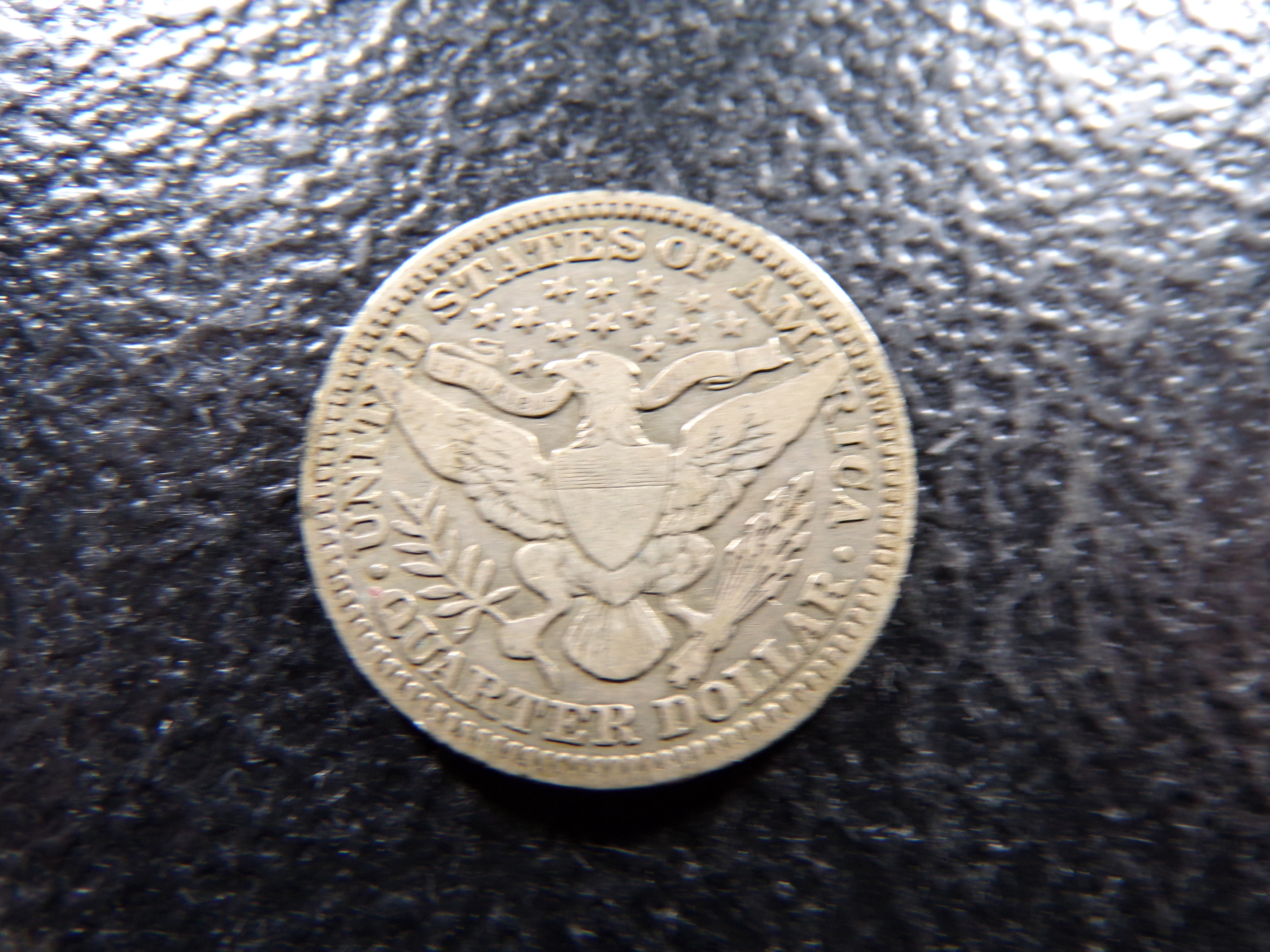 1912 BARBER SILVER QUARTER