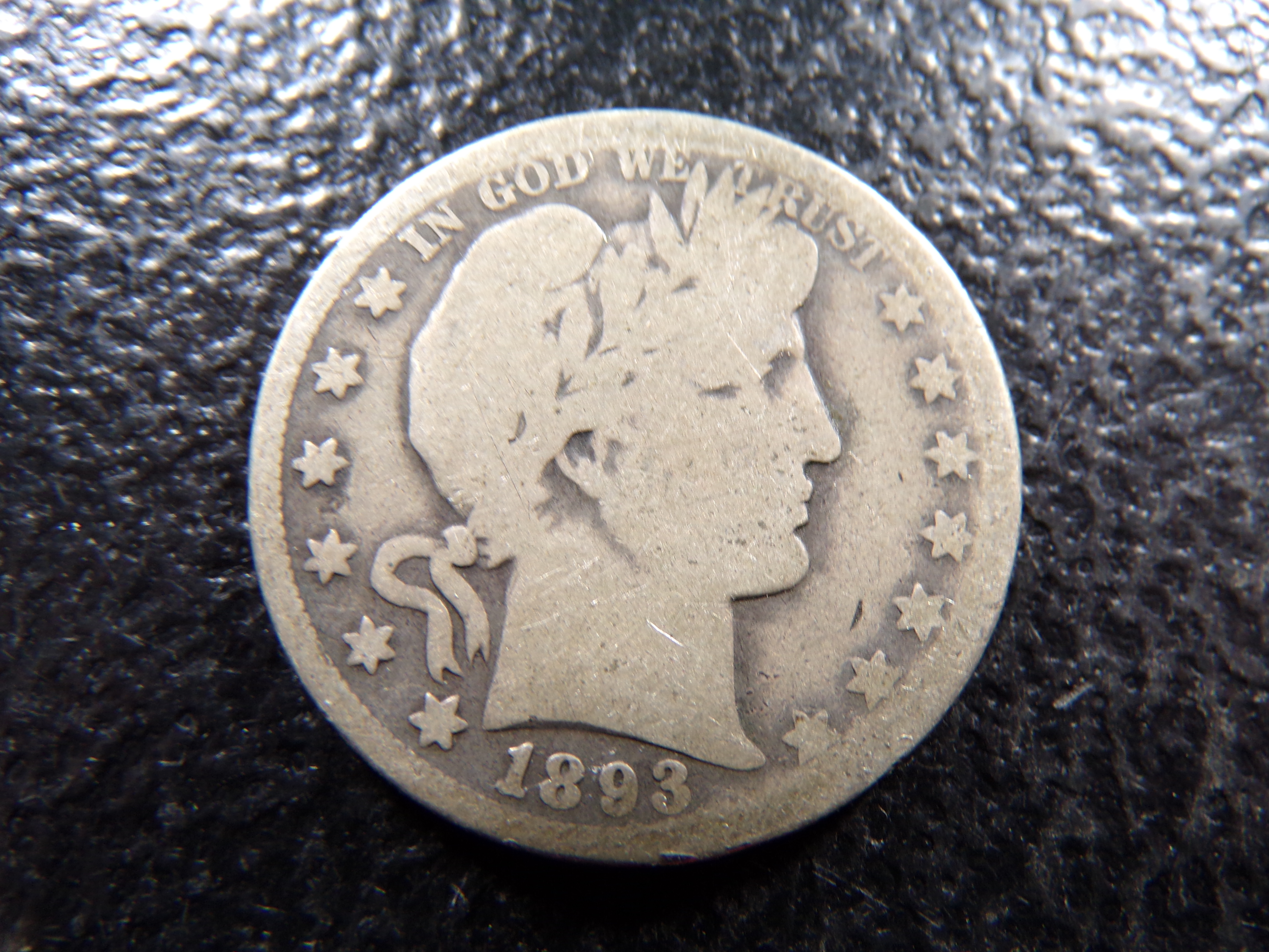1893-O BARBER SILVER HALF DOLLAR