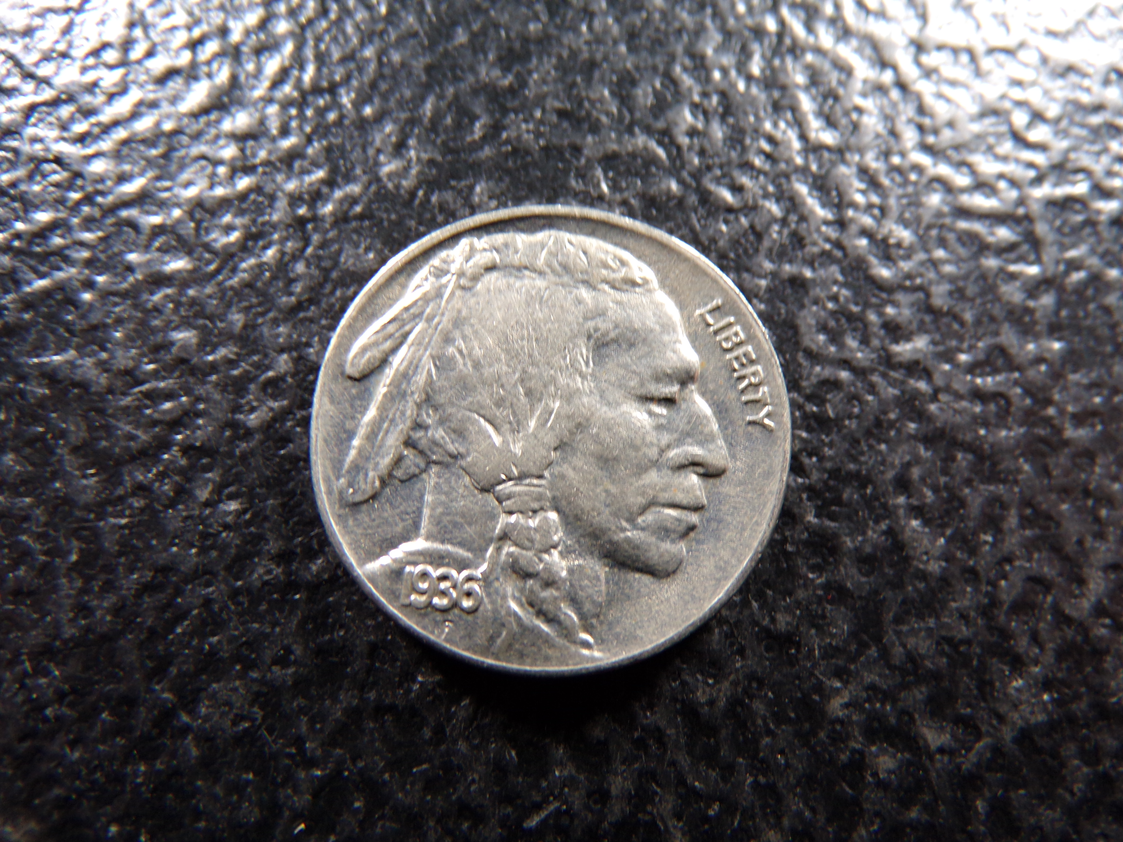 1936 HIGH GRADE INDIAN HEAD BUFFALO NICKEL
