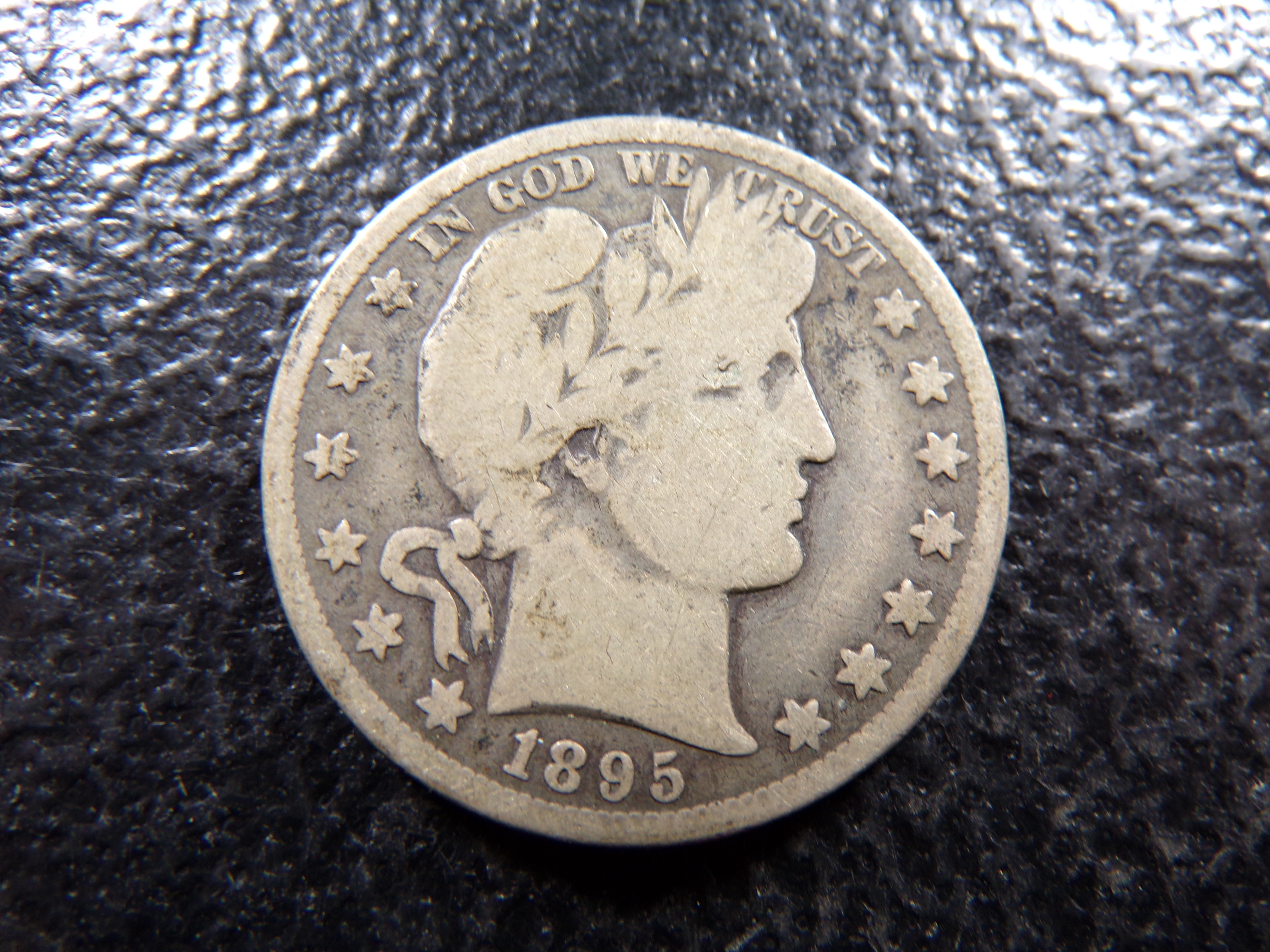 1895-O BARBER SILVER HALF DOLLAR