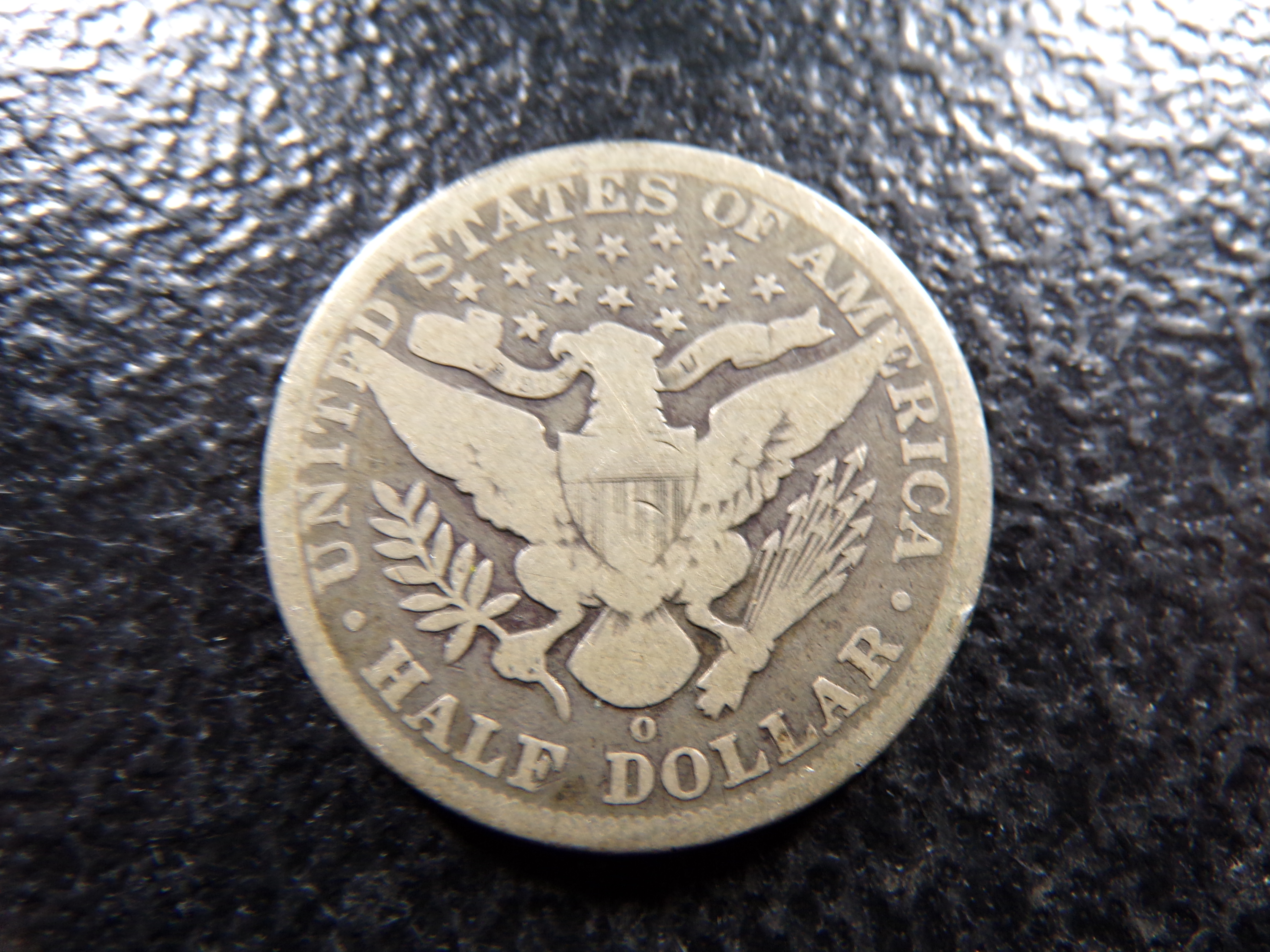 1895-O BARBER SILVER HALF DOLLAR